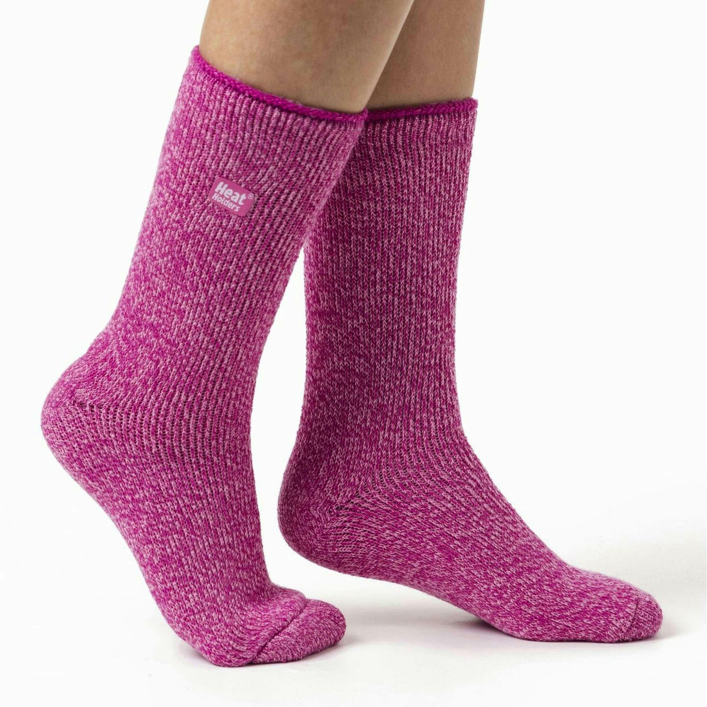Ladies 2 Pack Merino Wool Thermal Socks , view 3 of 5