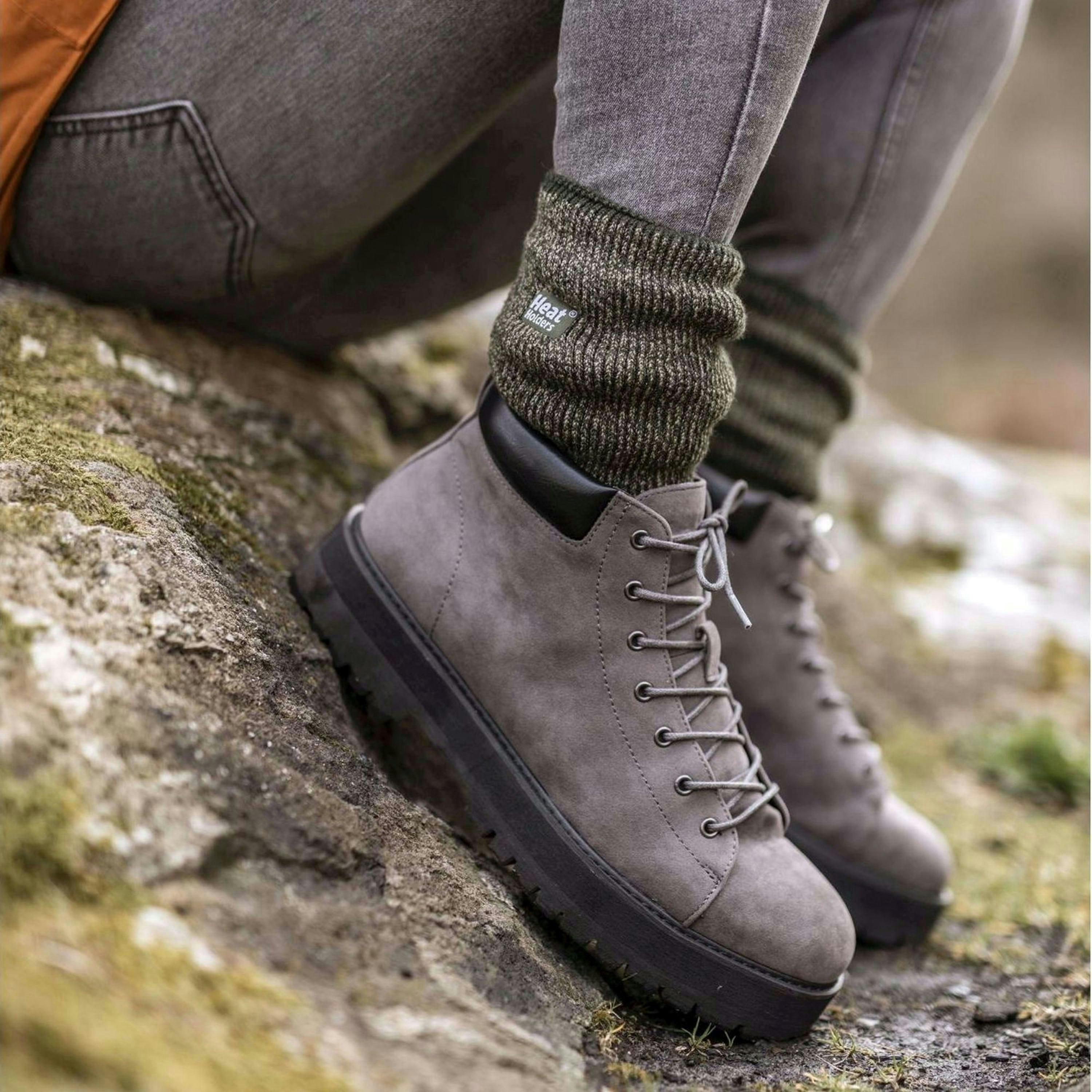 Mens 2 Pack Merino Wool Thermal Socks , view 5 of 5