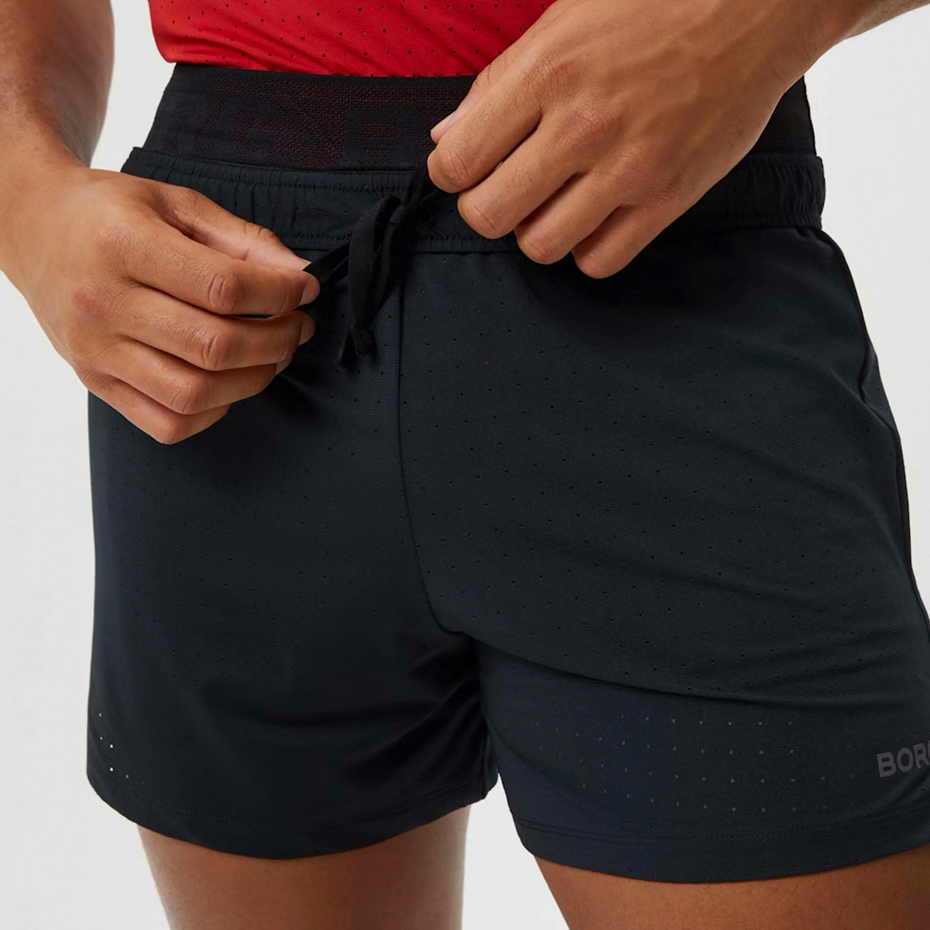 Running Breathable and Lightweight Perforated Sport Shorts for Men , view 3 of 3