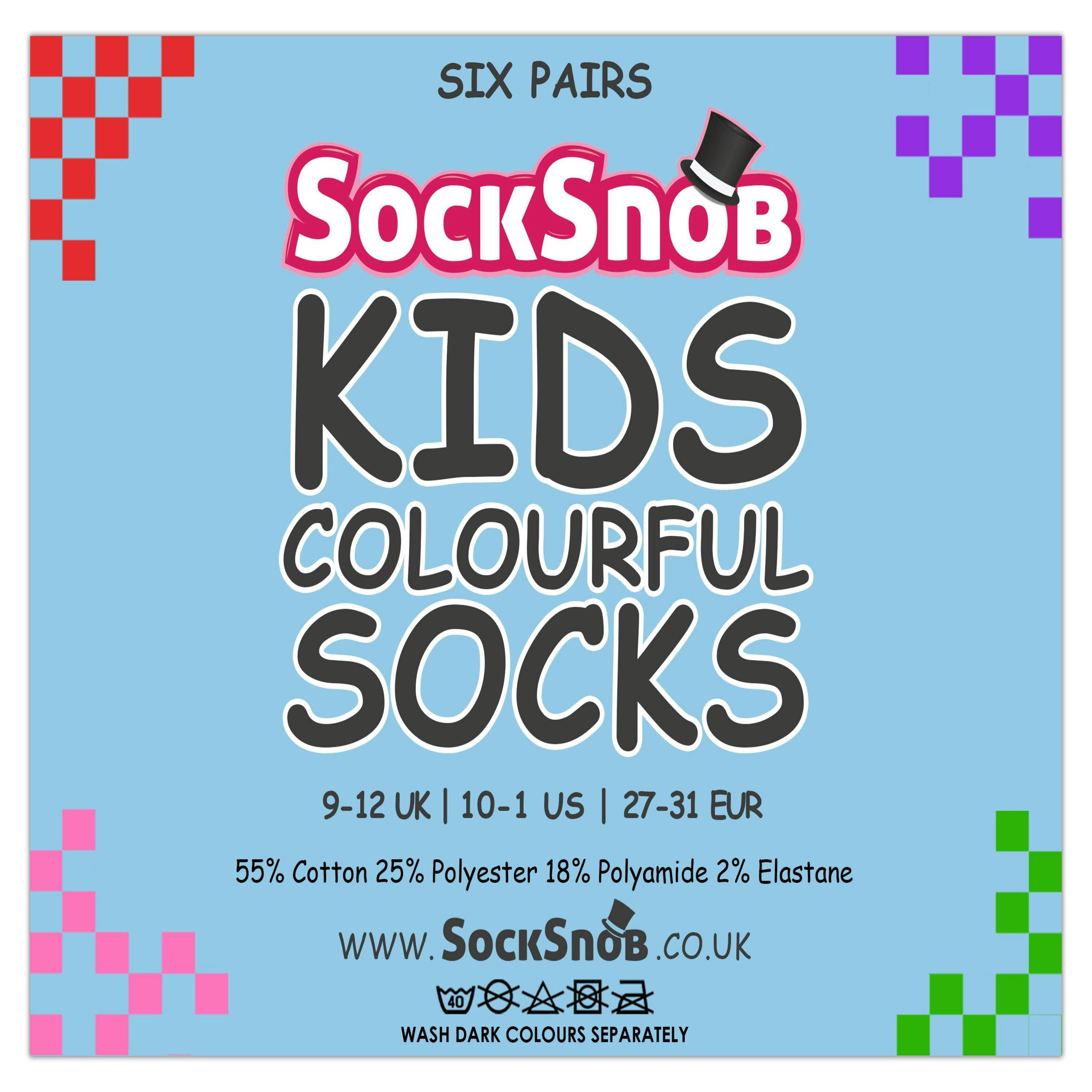 24 Multipack of Kids Cotton Rich Socks | Ideal Socks for Boys & Girls , view 2 of 5