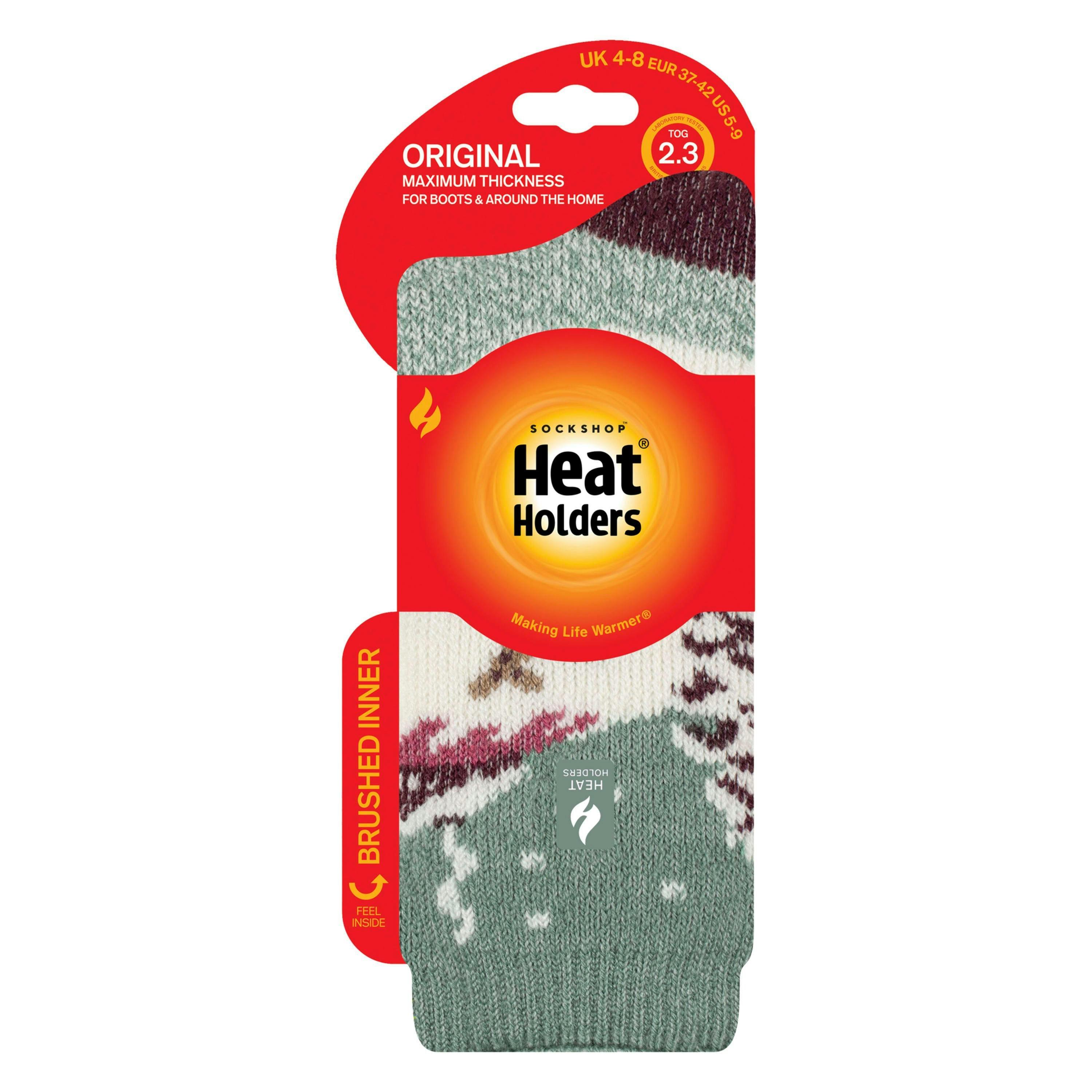 Ladies Original Christmas Patterned Novelty Thermal Socks , view 2 of 5