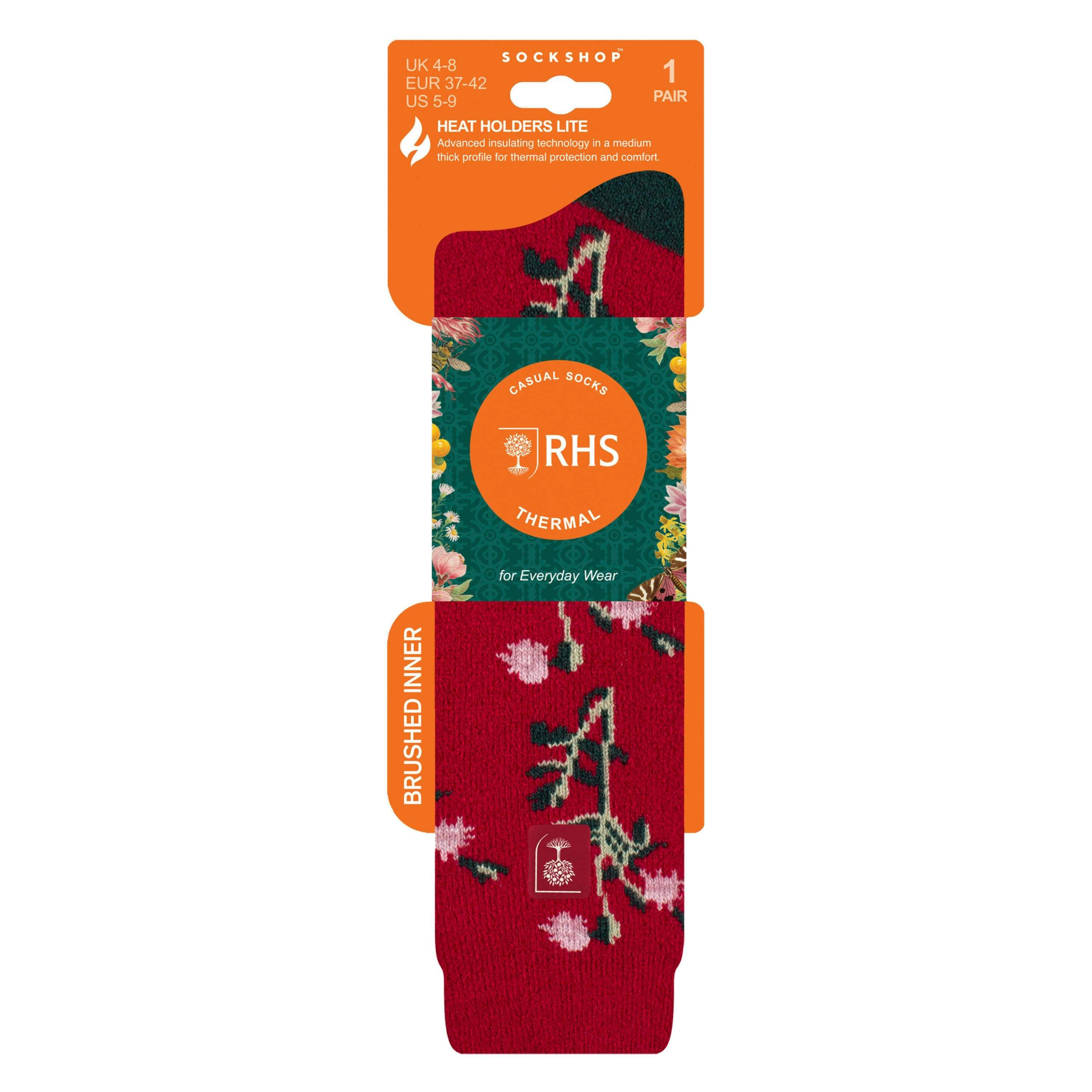 Long Wellington Boots Socks For Women | Floral Welly Socks , view 2 of 5