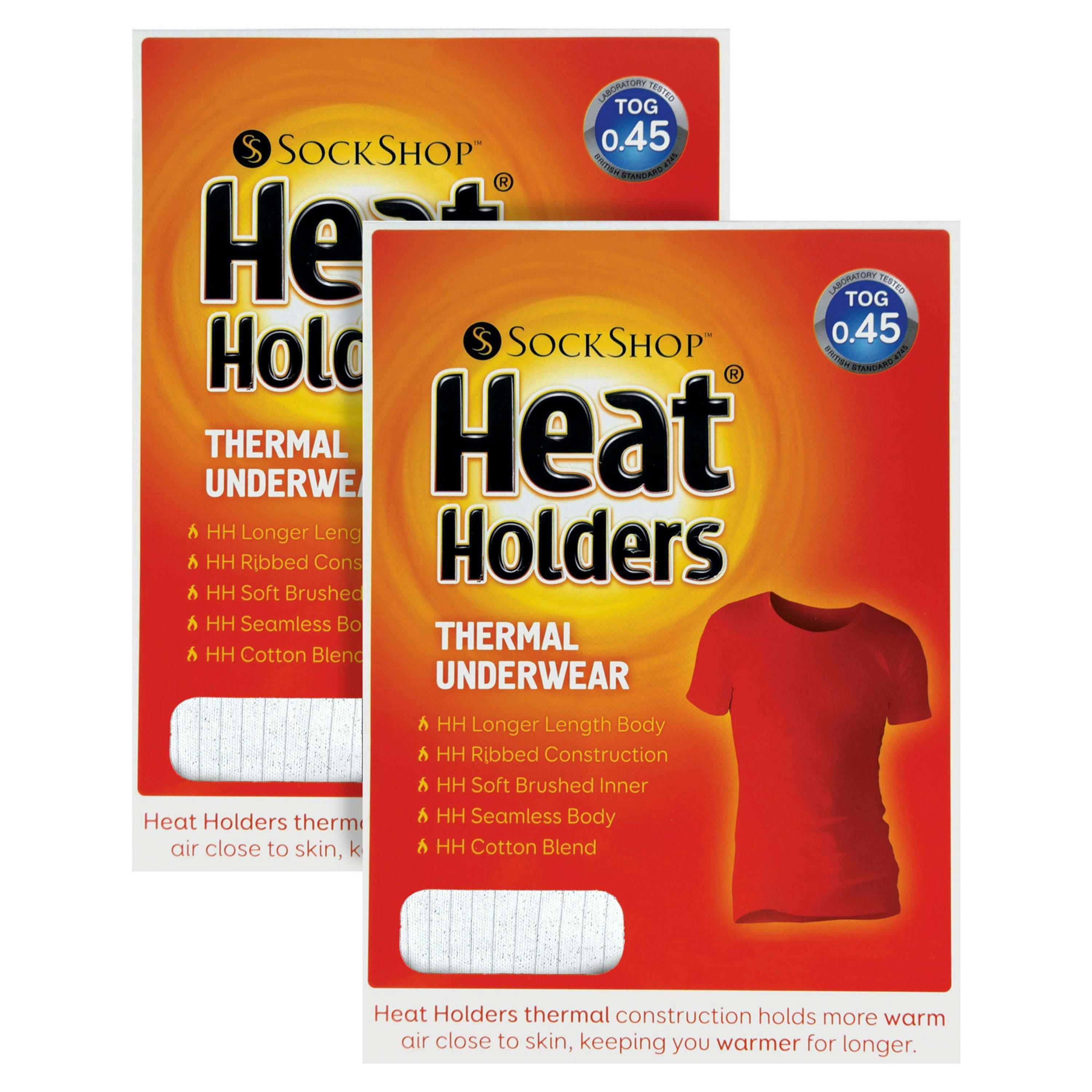 2 Pack Mens Short Sleeve Thermal Top for Winter , view 2 of 5