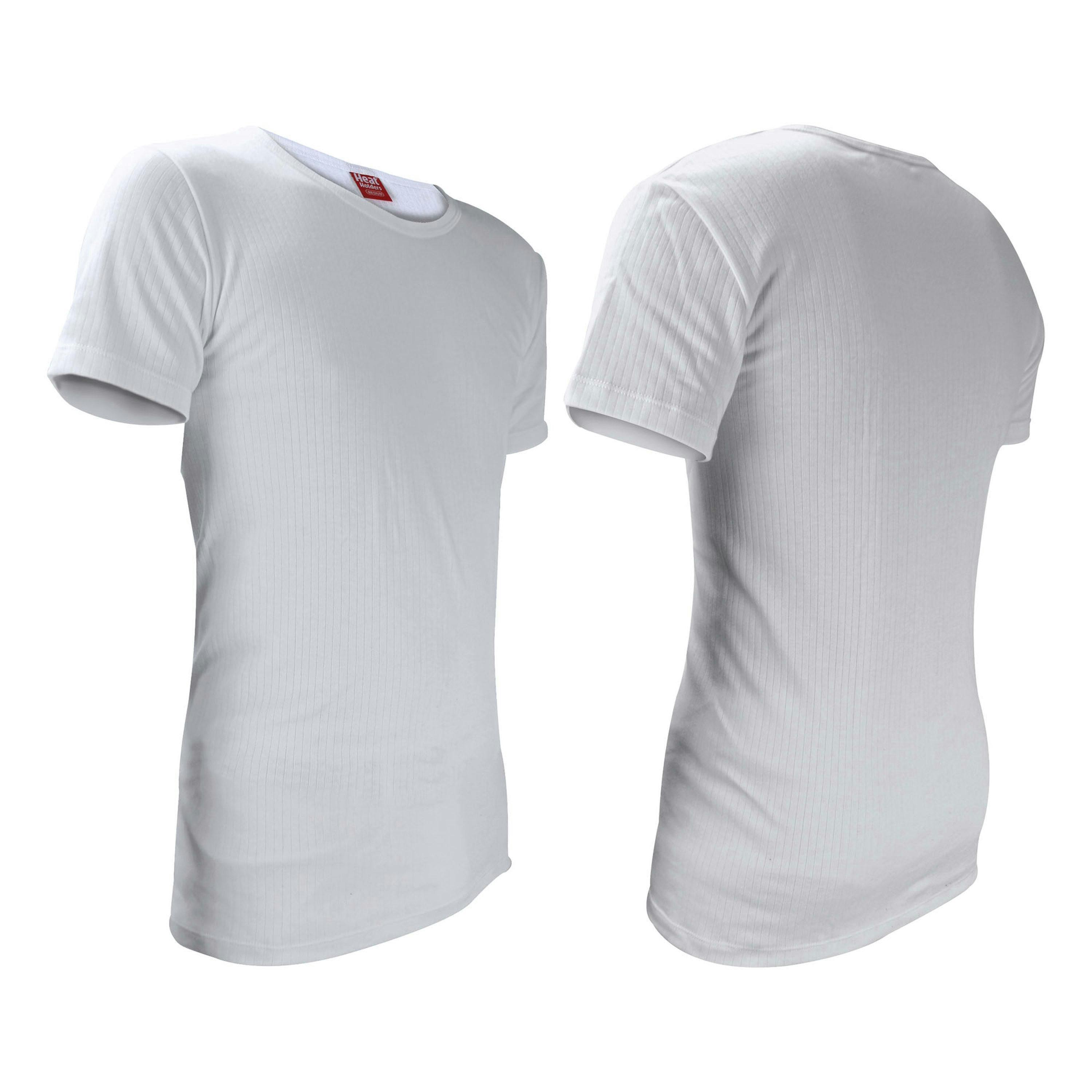 2 Pack Mens Short Sleeve Thermal Top for Winter , view 3 of 5