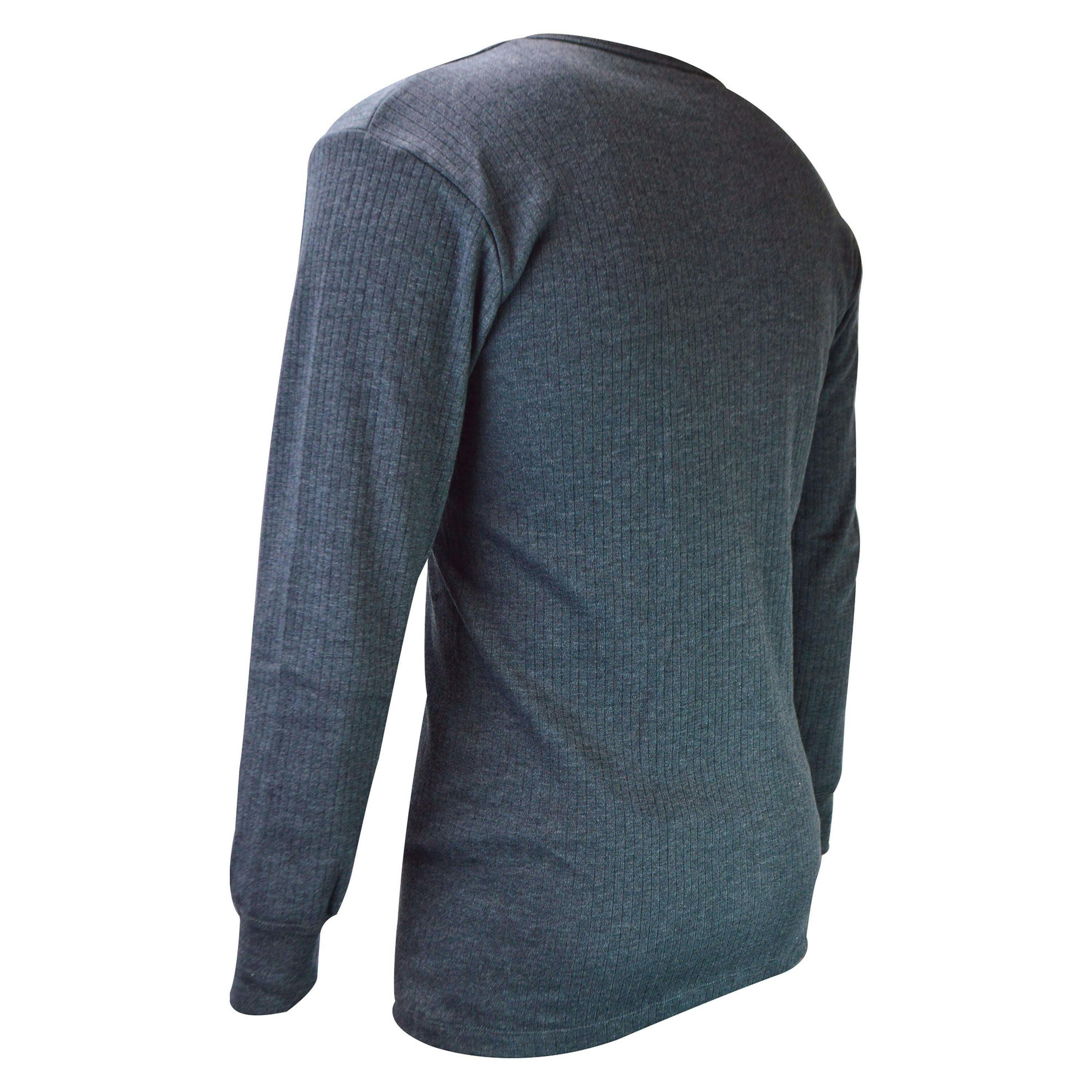 2 Pack Mens Long Sleeve Thermal Top for Winter , view 3 of 5
