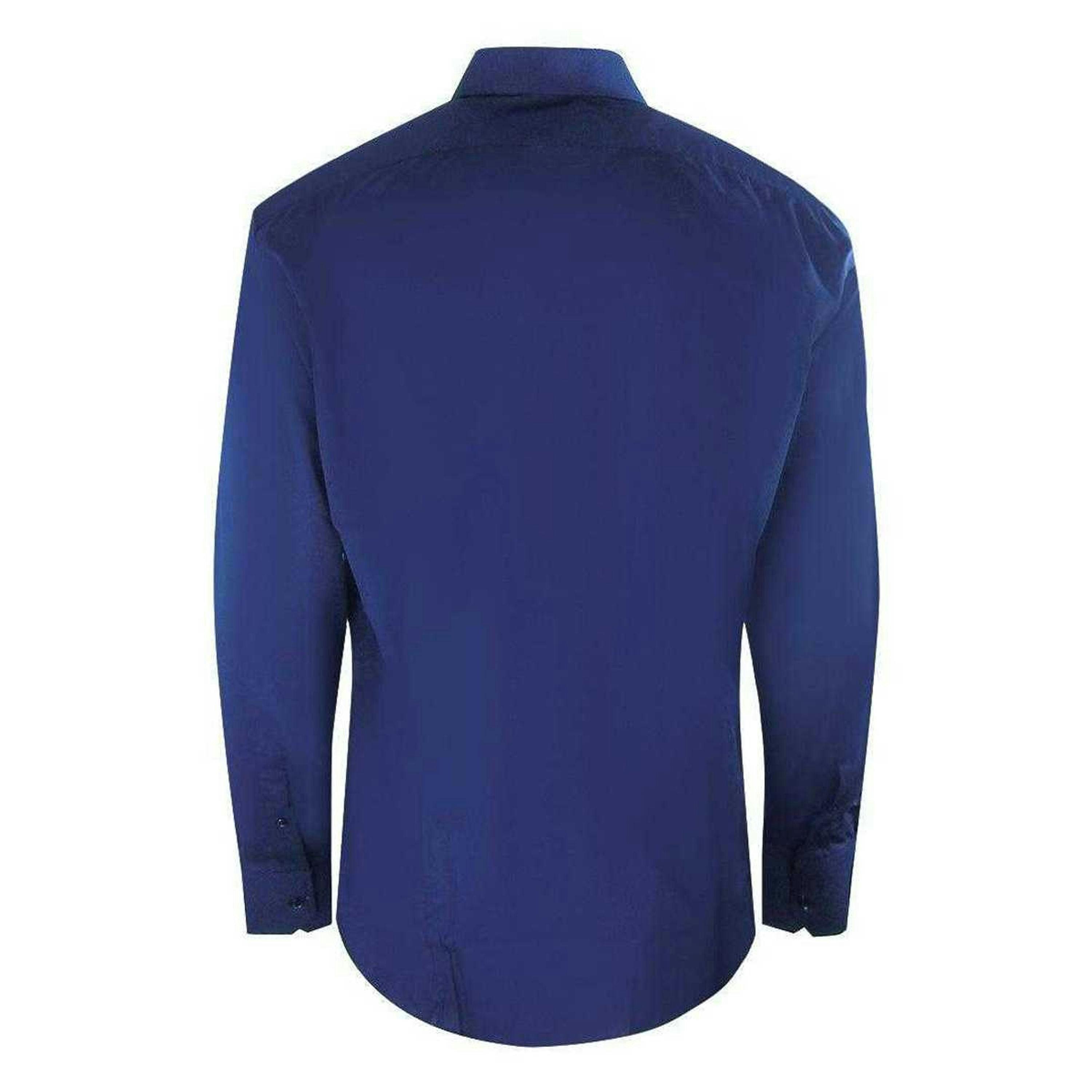 Aquascutum Mens Logo Branded Long-Sleeved Shirt , view 2 of 2
