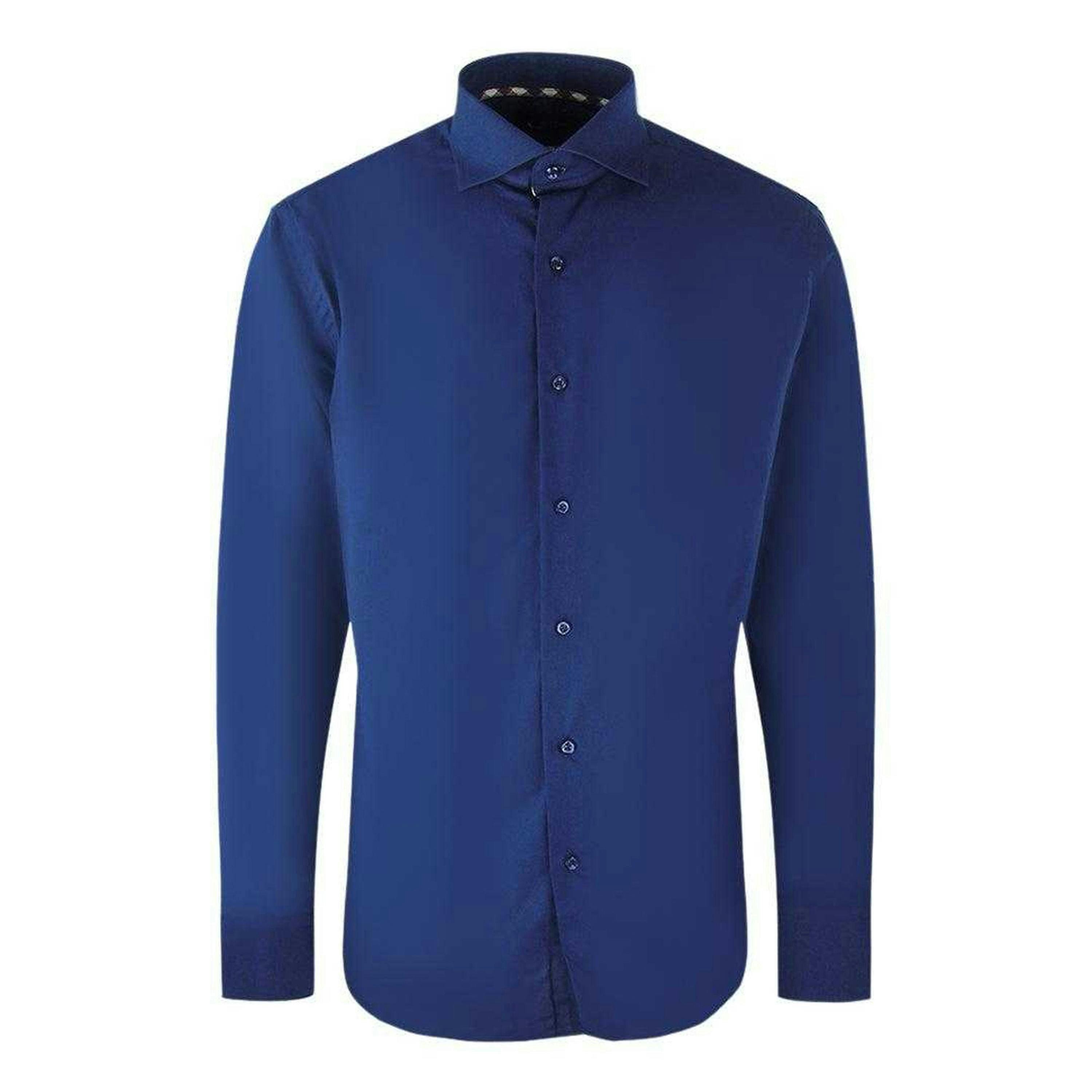 Aquascutum Mens Logo Branded Long-Sleeved Shirt , view 1 of 1