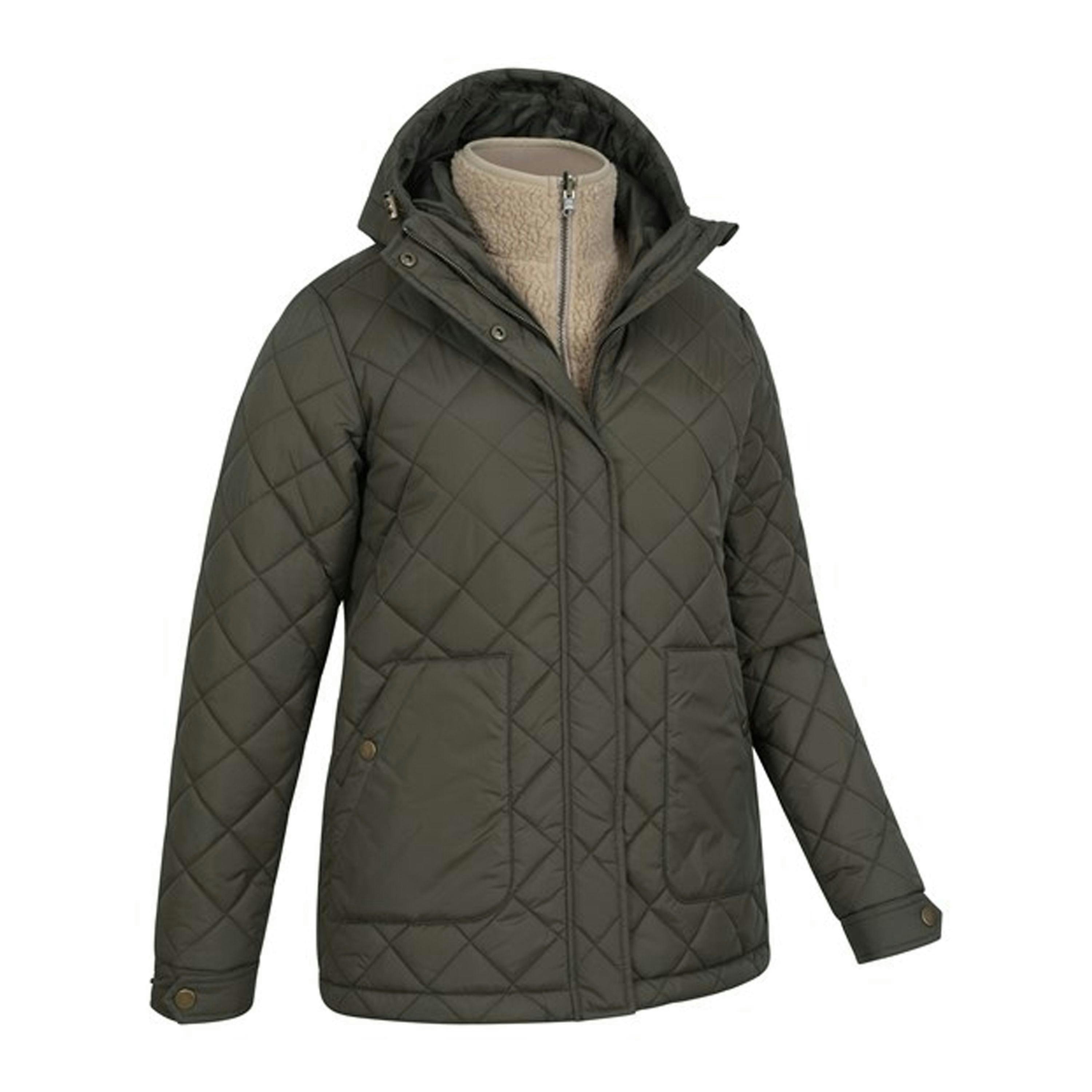 Mountain Warehouse Womens/Ladies Nebraskan Borg 3 in 1 Padded Jacket , view 4 of 5