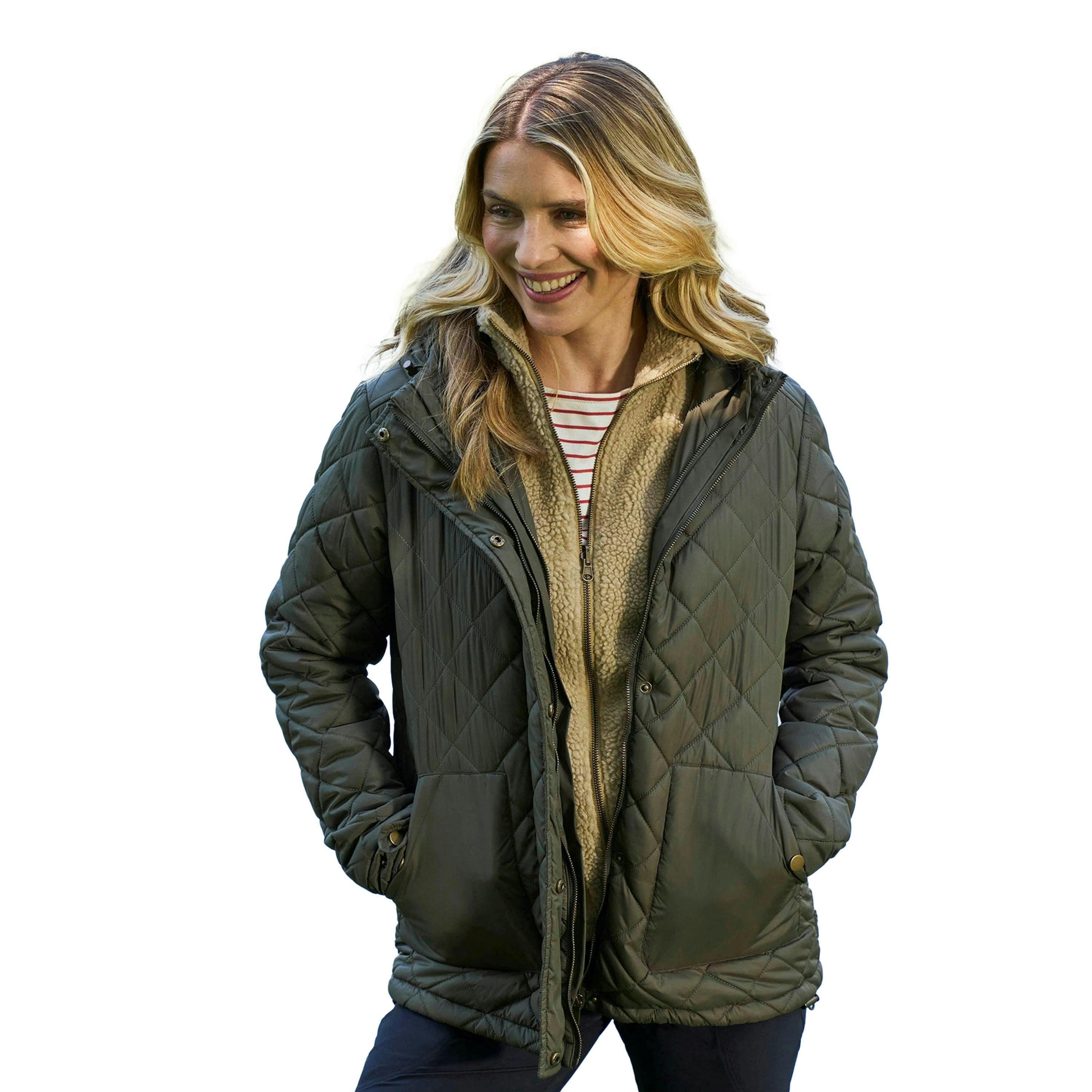 Mountain Warehouse Womens/Ladies Nebraskan Borg 3 in 1 Padded Jacket , view 5 of 5