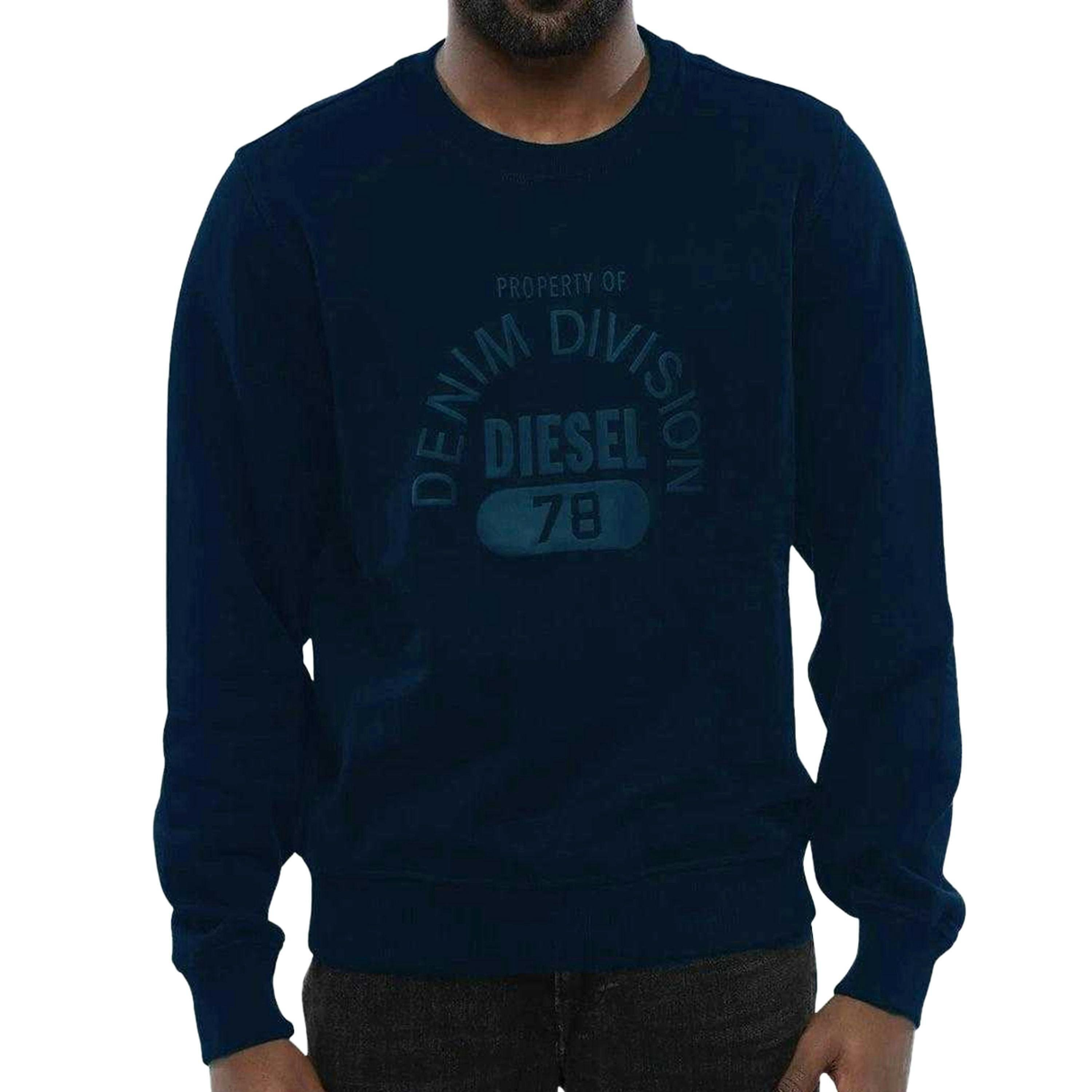 Diesel Mens Division Logo Sweatshirt , view 3 of 4