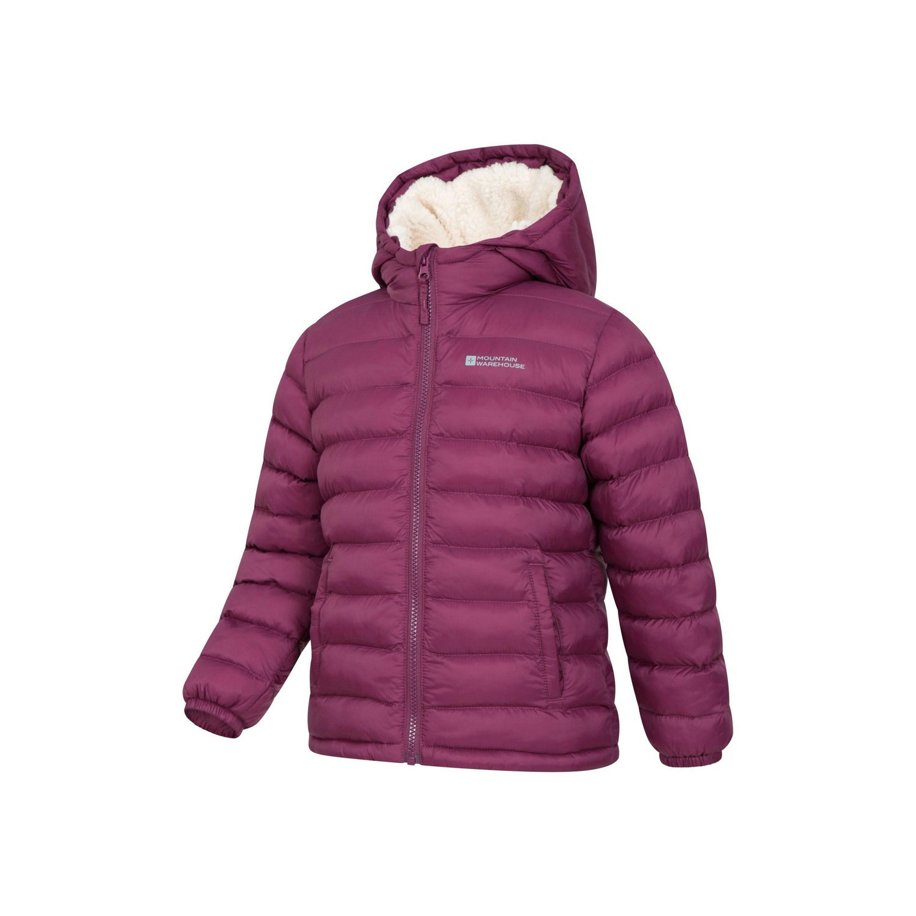 Mountain Warehouse Childrens/Kids Seasons Faux Fur Lined Padded Jacket , view 4 of 6