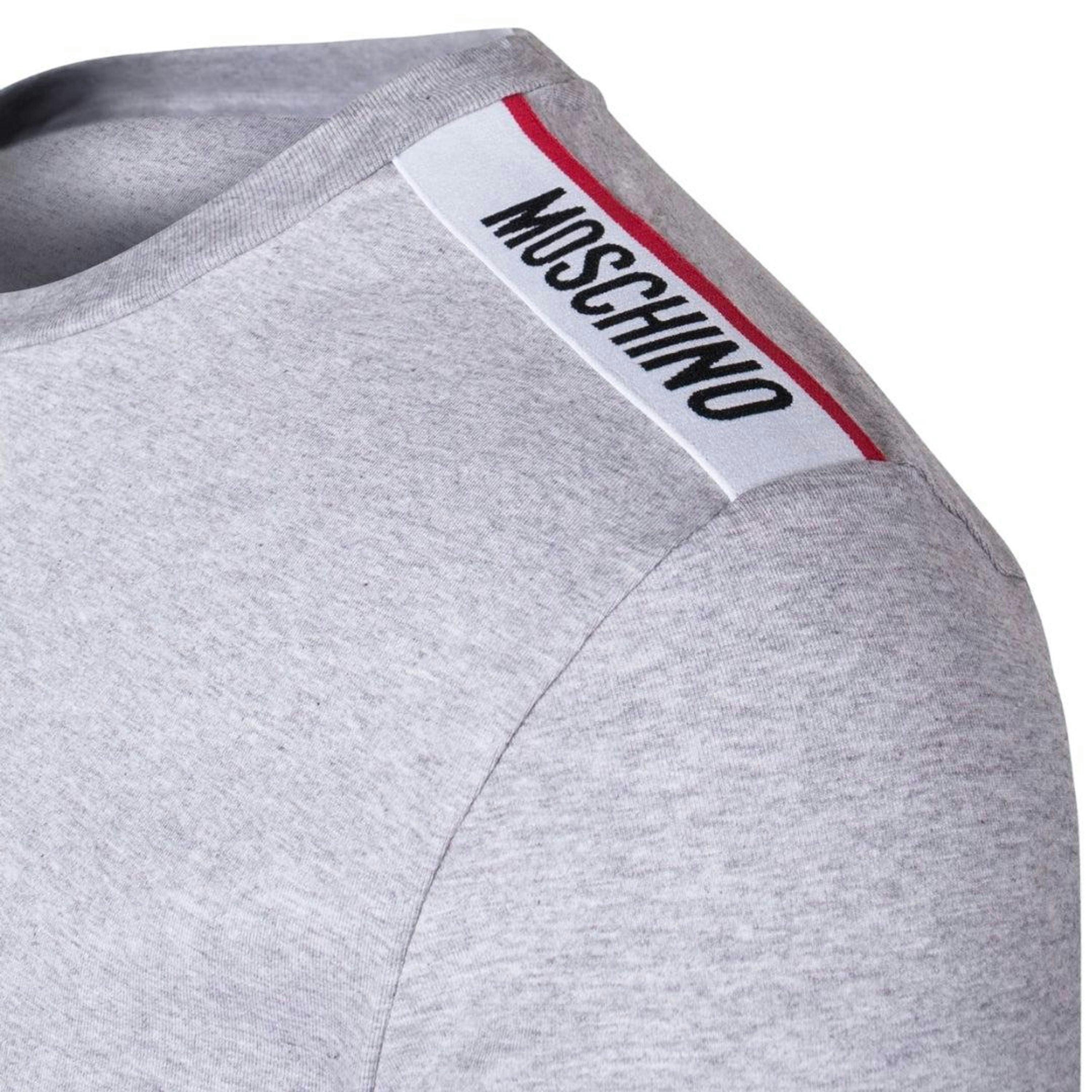 Moschino Mens Taped Shoulders Long-Sleeved T-Shirt , view 3 of 3