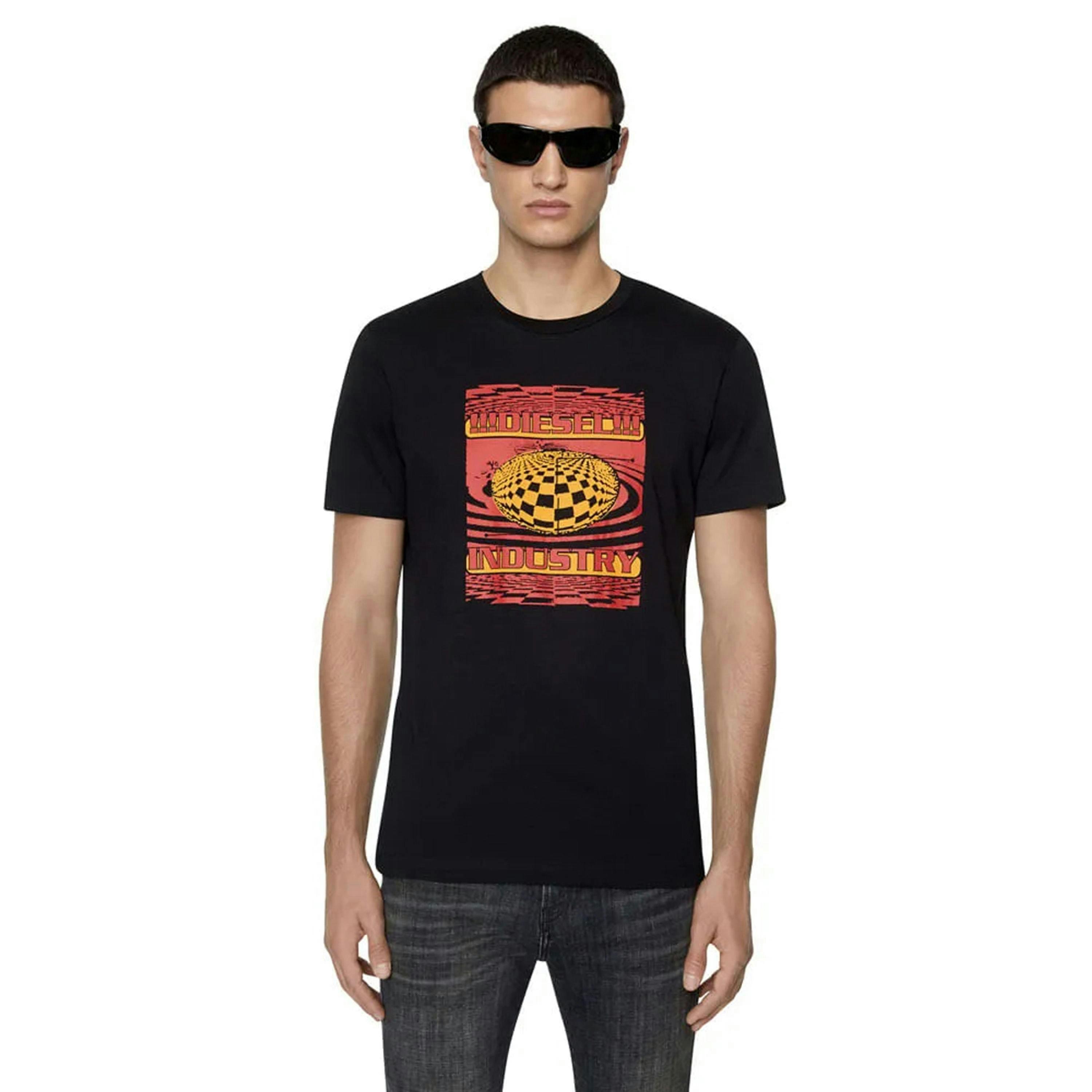 Diesel Unisex Adult Industrial T-Shirt , view 3 of 4