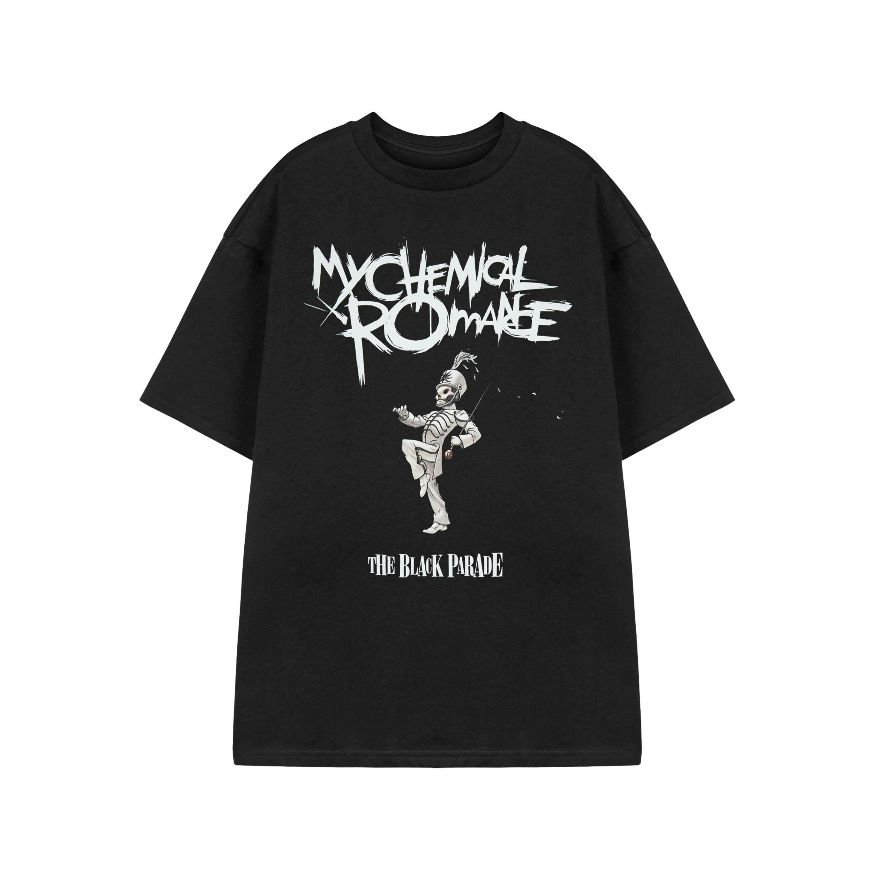 My Chemical Romance Unisex Black Marching Band Short Sleeved T-Shirt by Vanilla Underground , view 1 of 1
