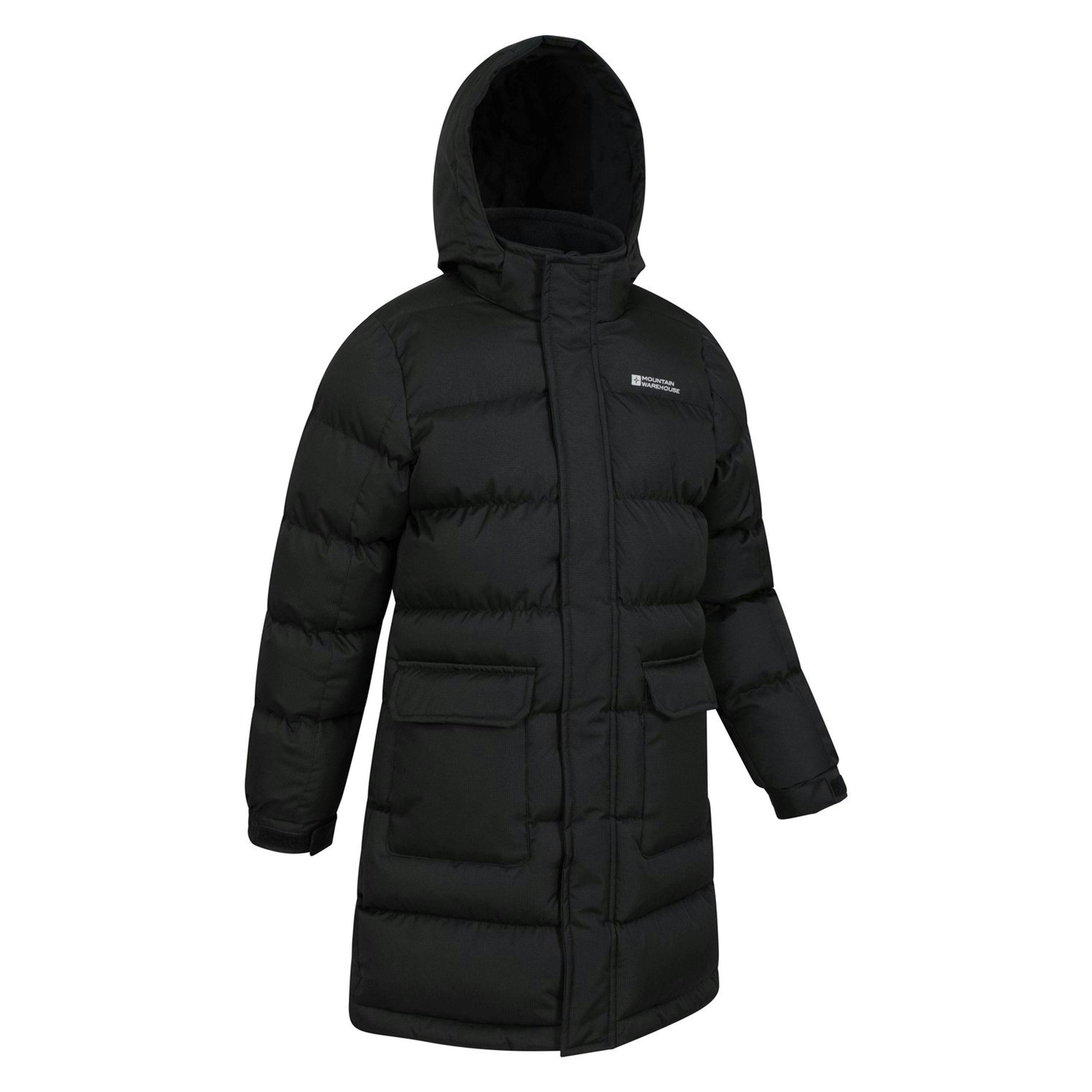 Mountain Warehouse Childrens/Kids Water Resistant Longline Padded Jacket , view 5 of 5