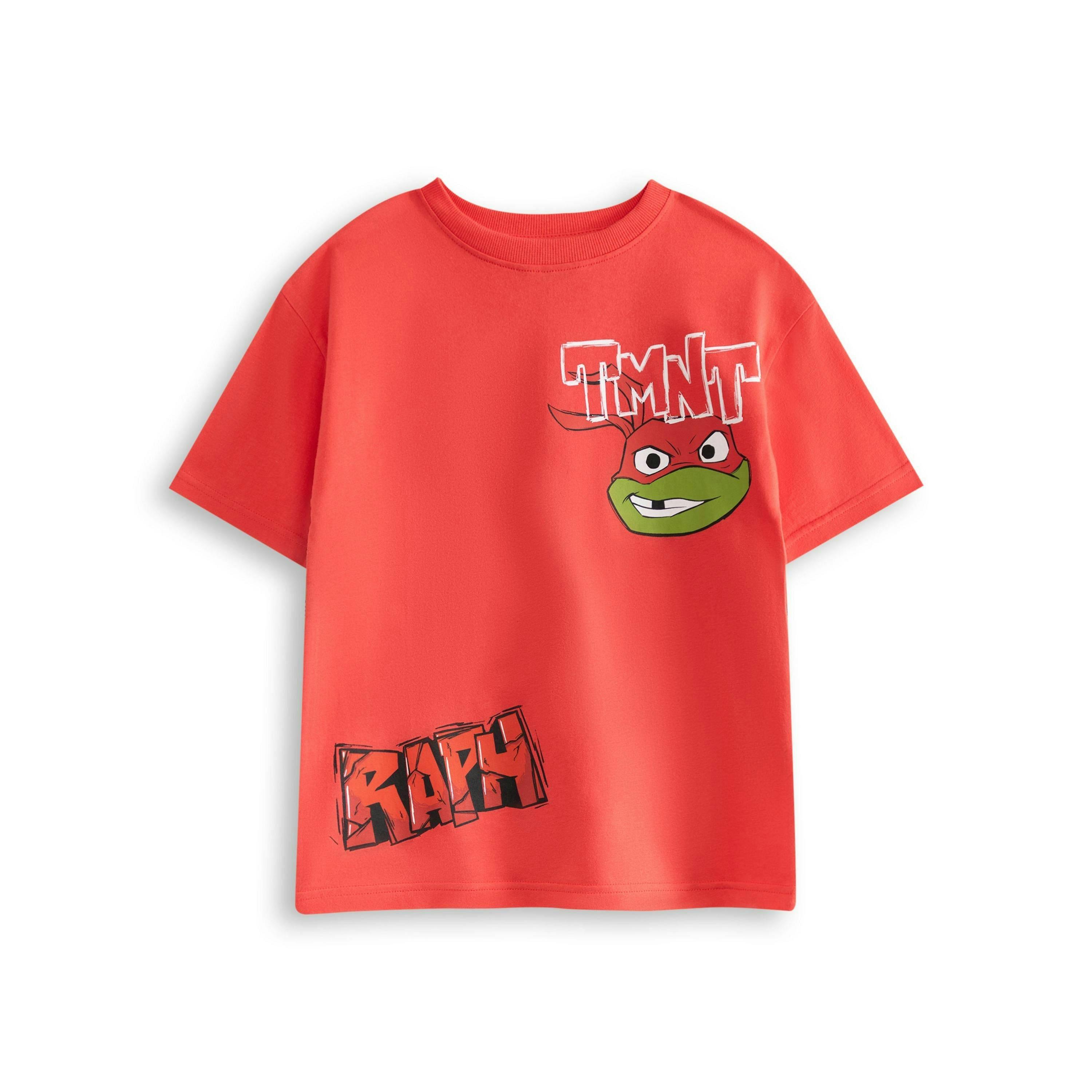 Teenage Mutant Ninja Turtles Boys Red Raph Short Sleeved T-Shirt by Vanilla Underground , view 1 of 1