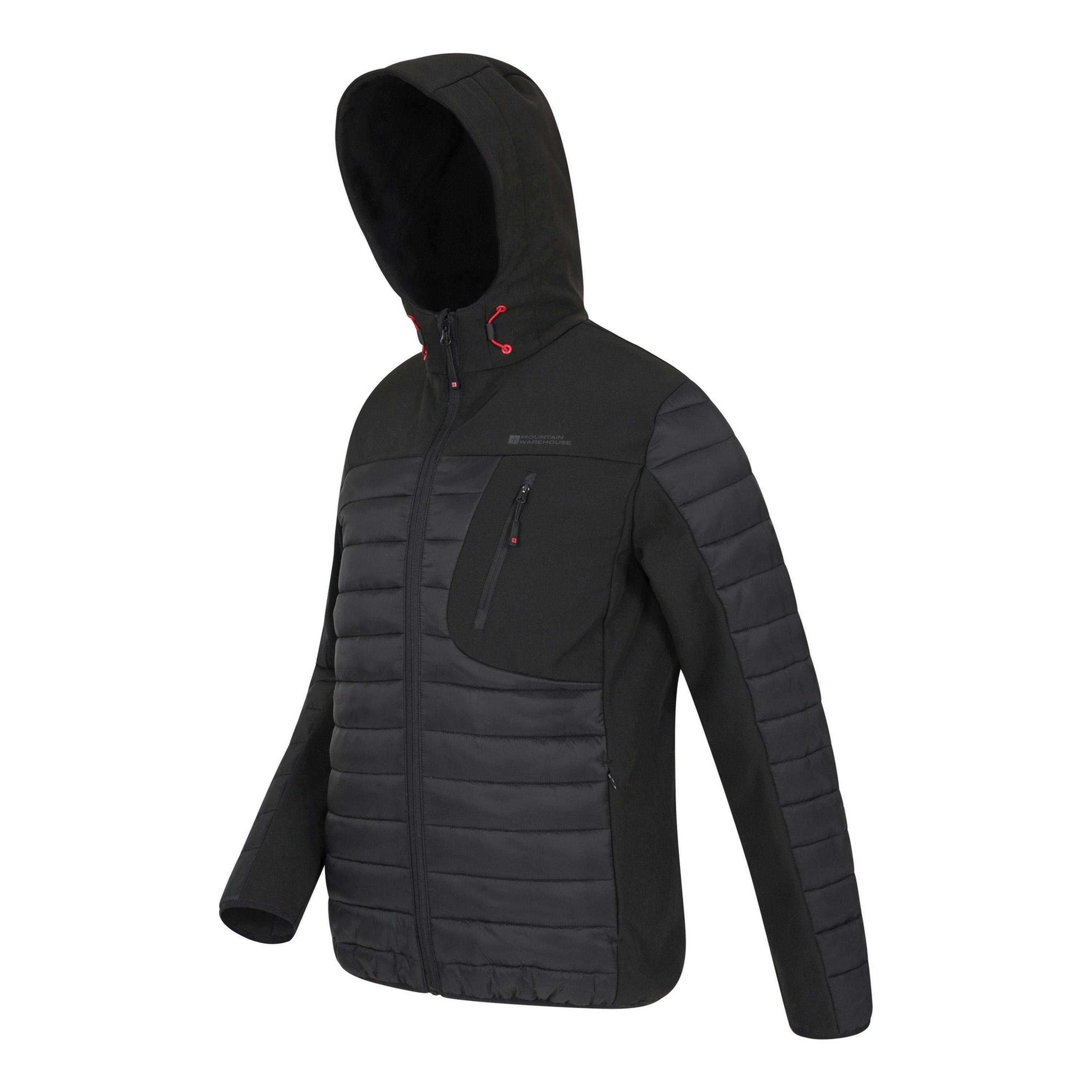 Mountain Warehouse Mens Turbine II Padded Soft Shell Jacket , view 3 of 4