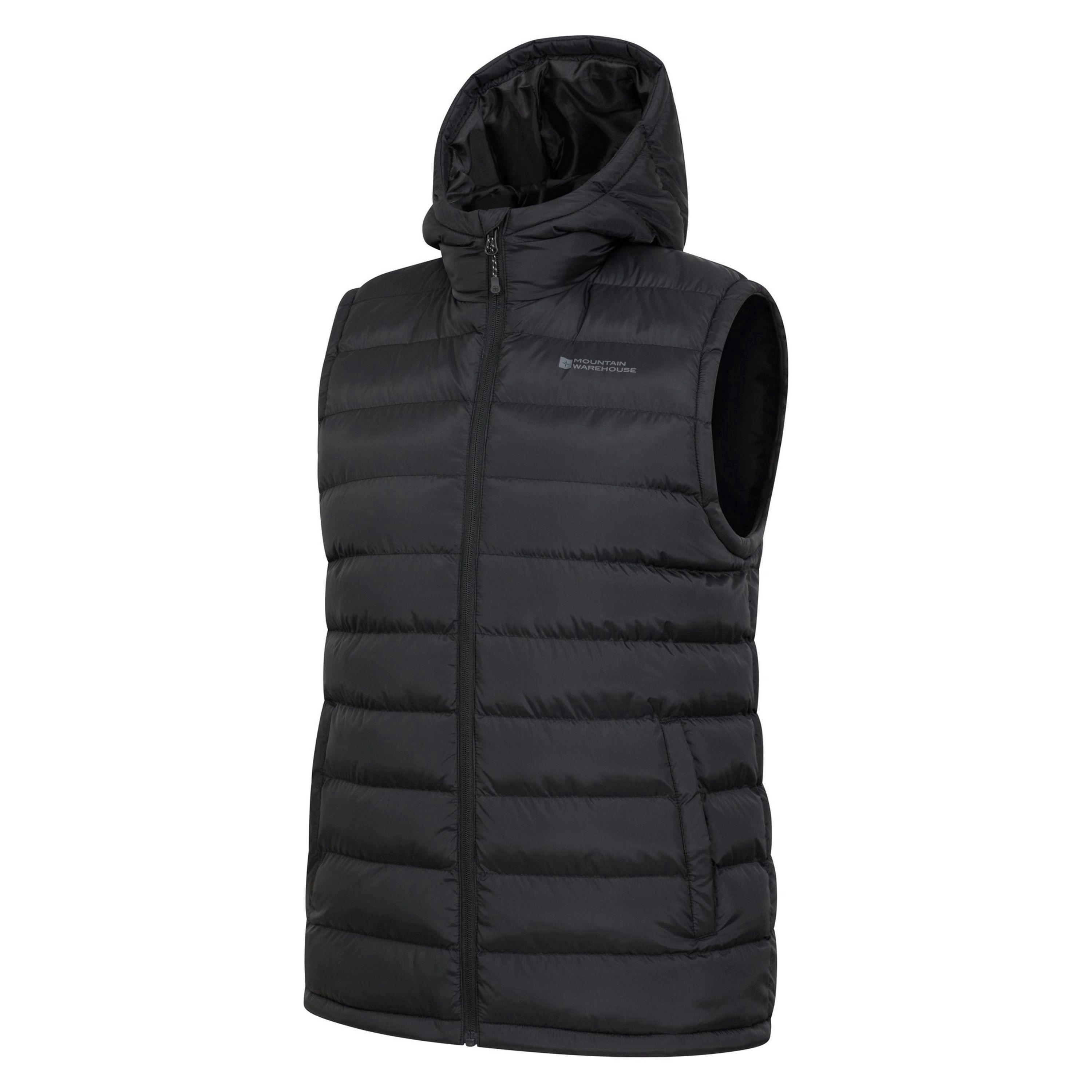 Mountain Warehouse Mens Seasons Hooded Padded Gilet , view 3 of 4