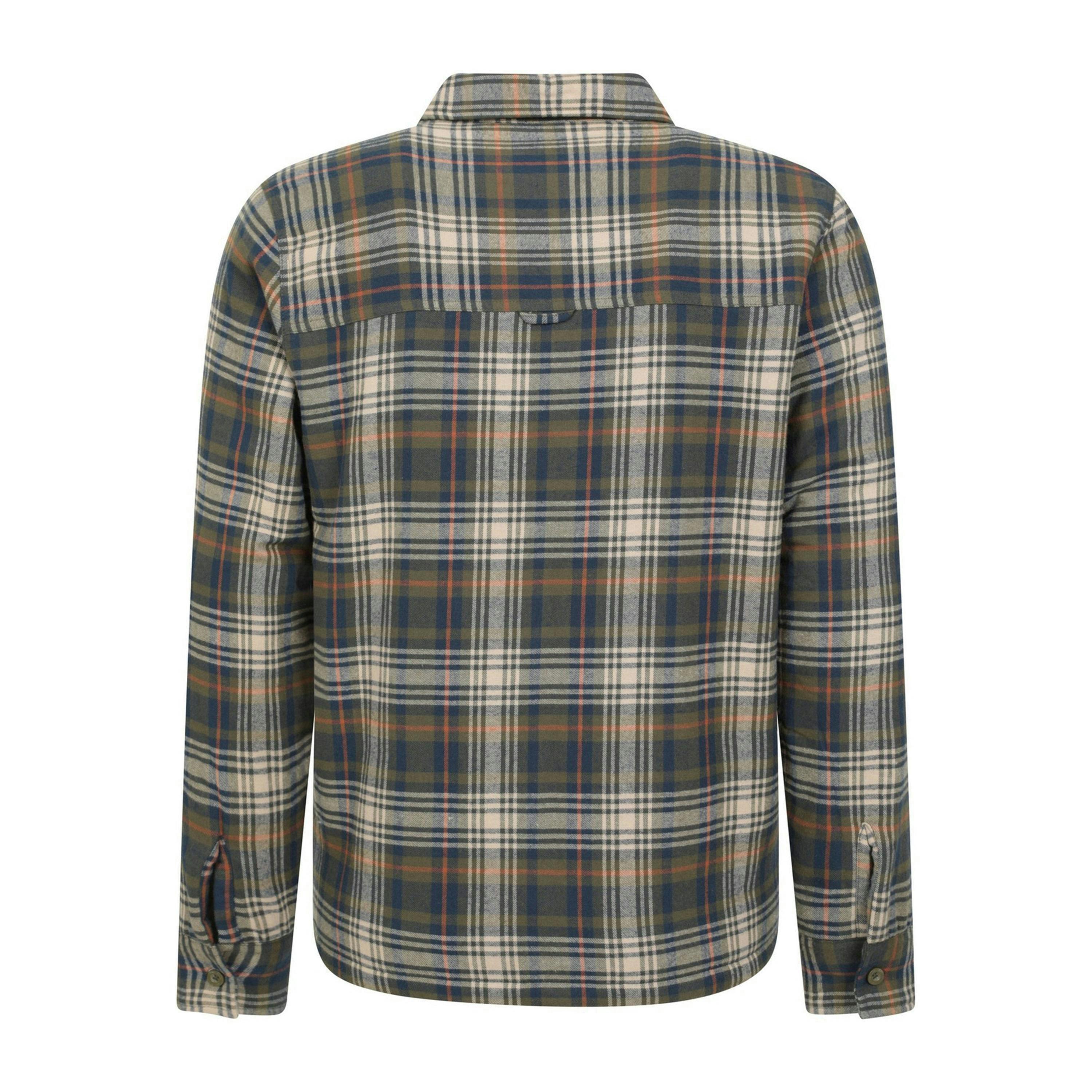 Mountain Warehouse Mens Stream II Flannel Lined Shirt , view 2 of 3