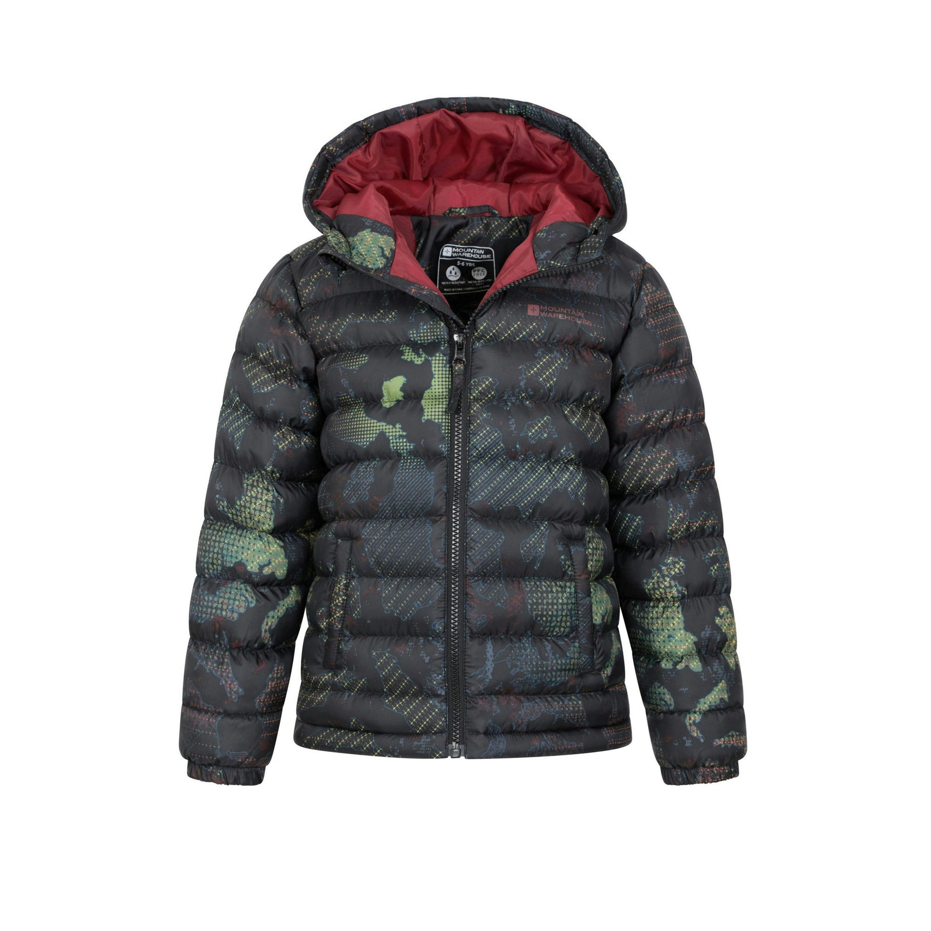 Mountain Warehouse Childrens/Kids Seasons Patterned Padded Jacket , view 5 of 5