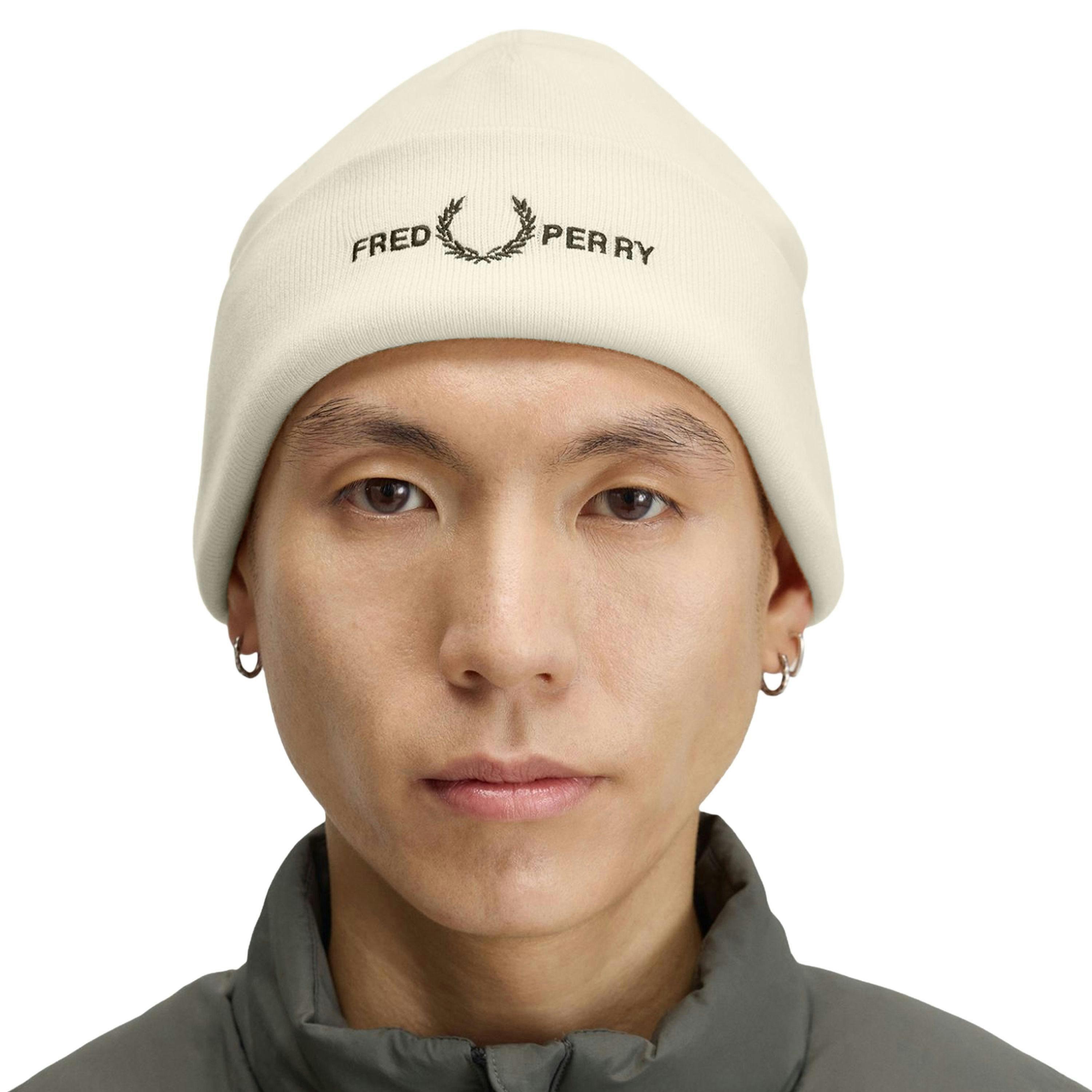 Fred Perry Classic Logo Beanie , view 4 of 4