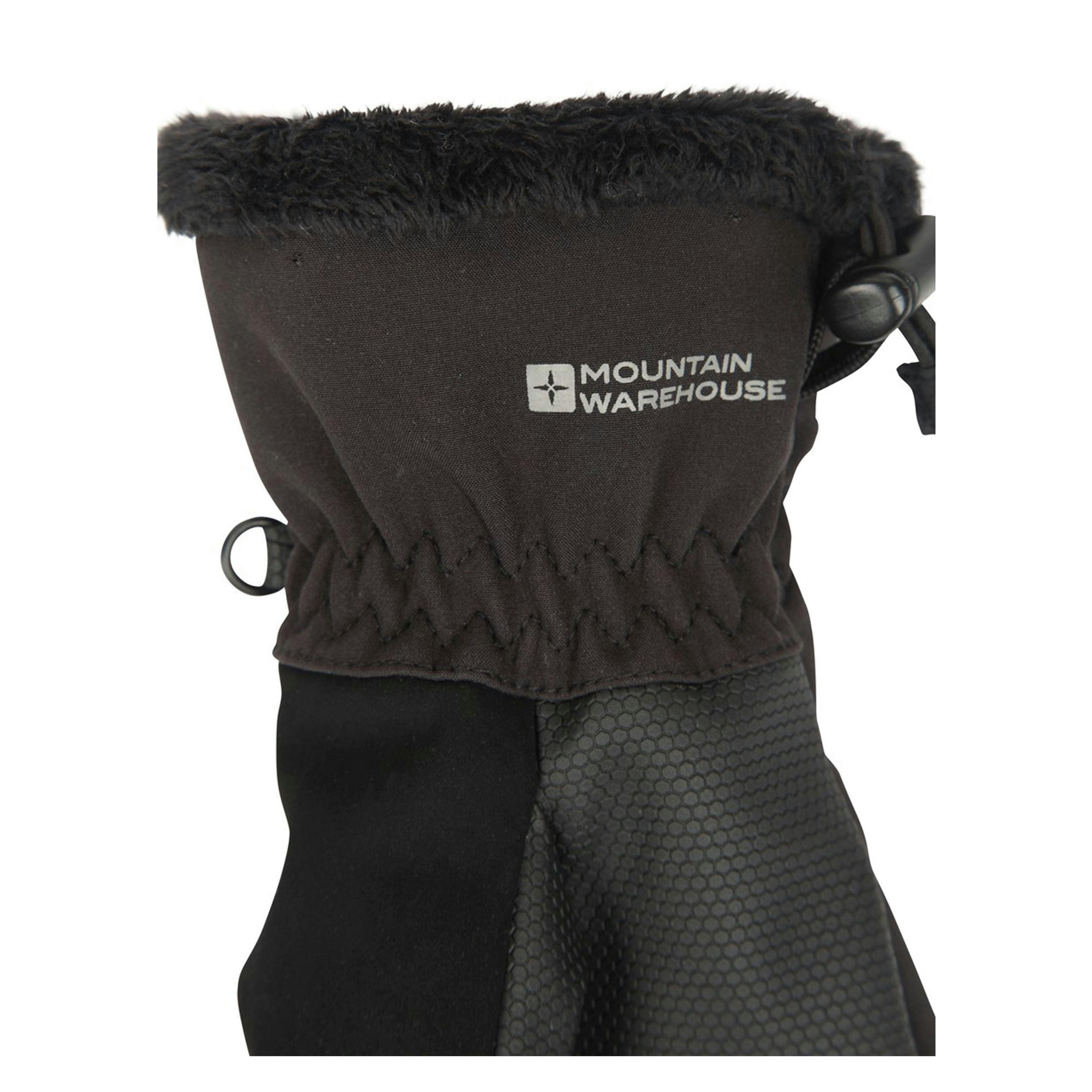 Mountain Warehouse Womens/Ladies Escalade Waterproof Softshell Ski Gloves , view 4 of 4