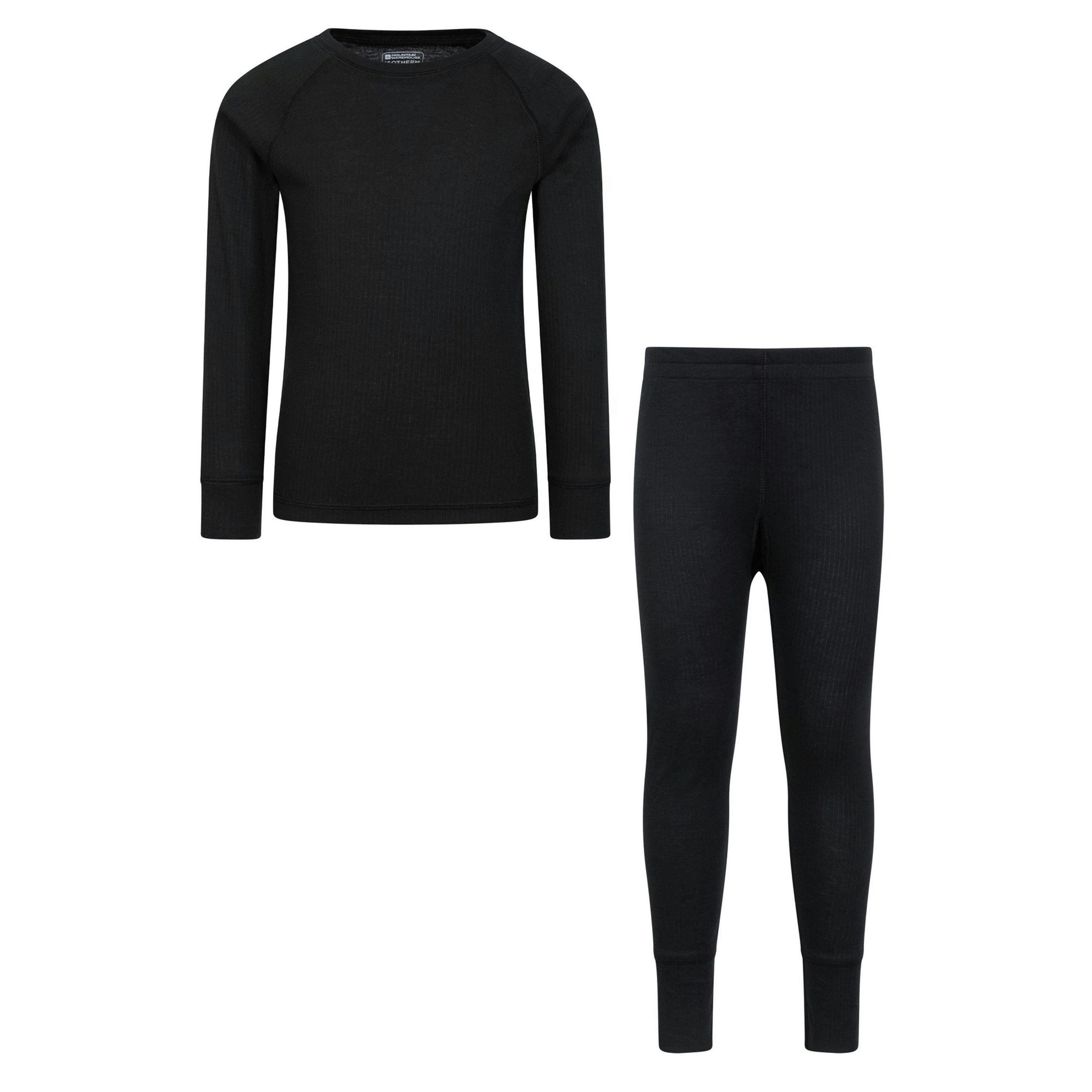 Mountain Warehouse Childrens/Kids Talus Plain Base Layer Set , view 1 of 6