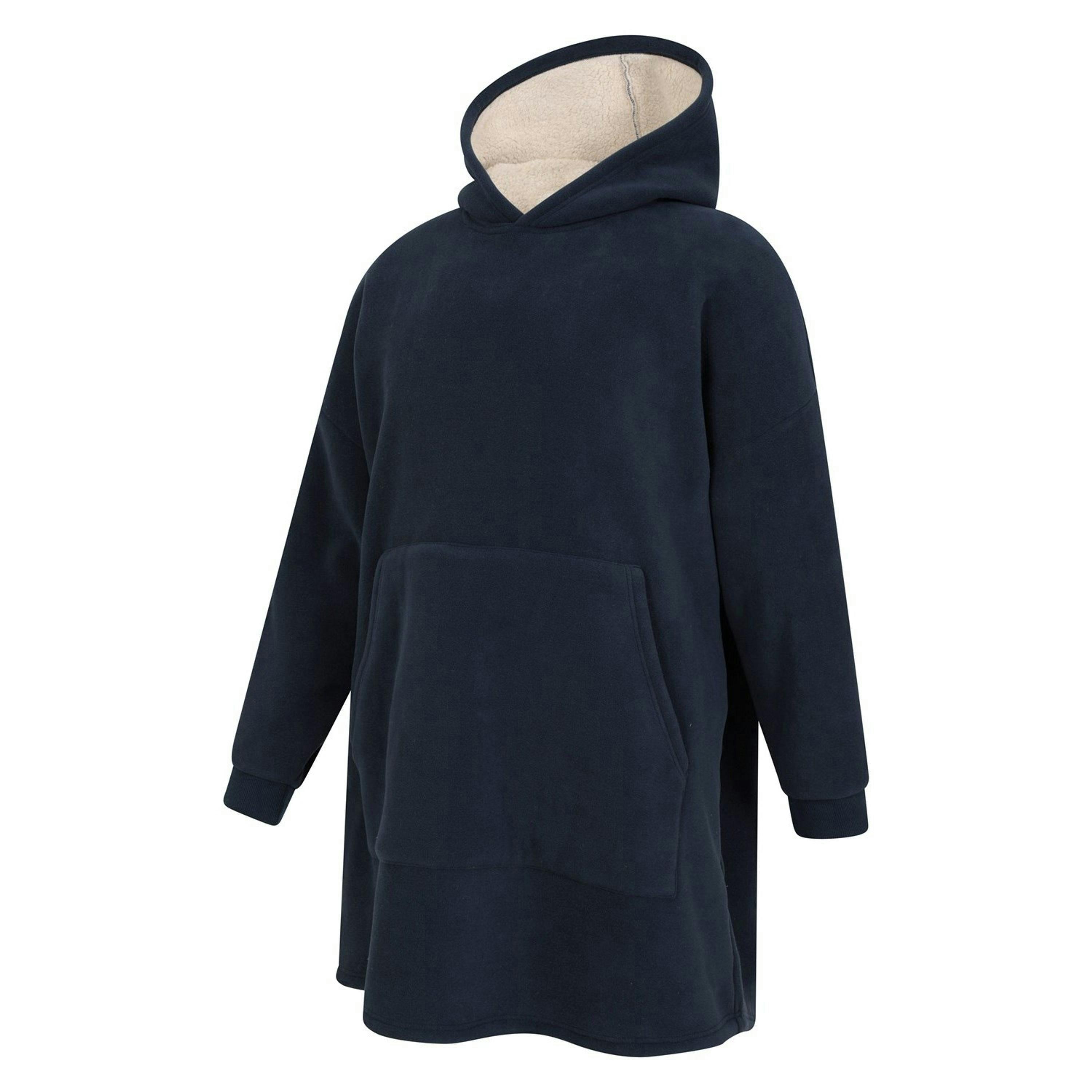 Mountain Warehouse Mens Snug Borg Hoodie Blanket , view 4 of 4