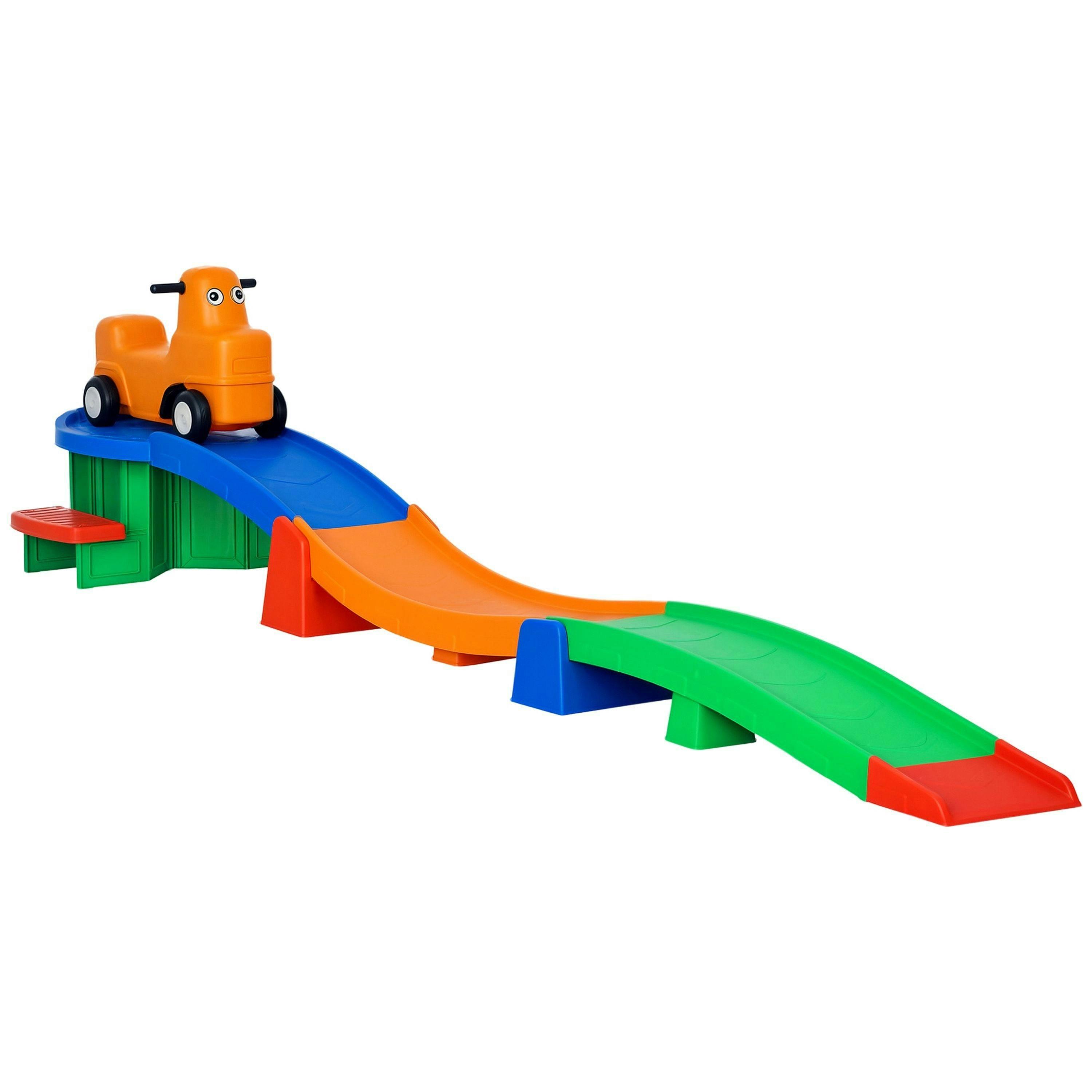 AIYAPLAY 3(m) 4 Pieces Up and Down Kids Rollercoaster, for Ages 2-5 Years , view 2 of 5