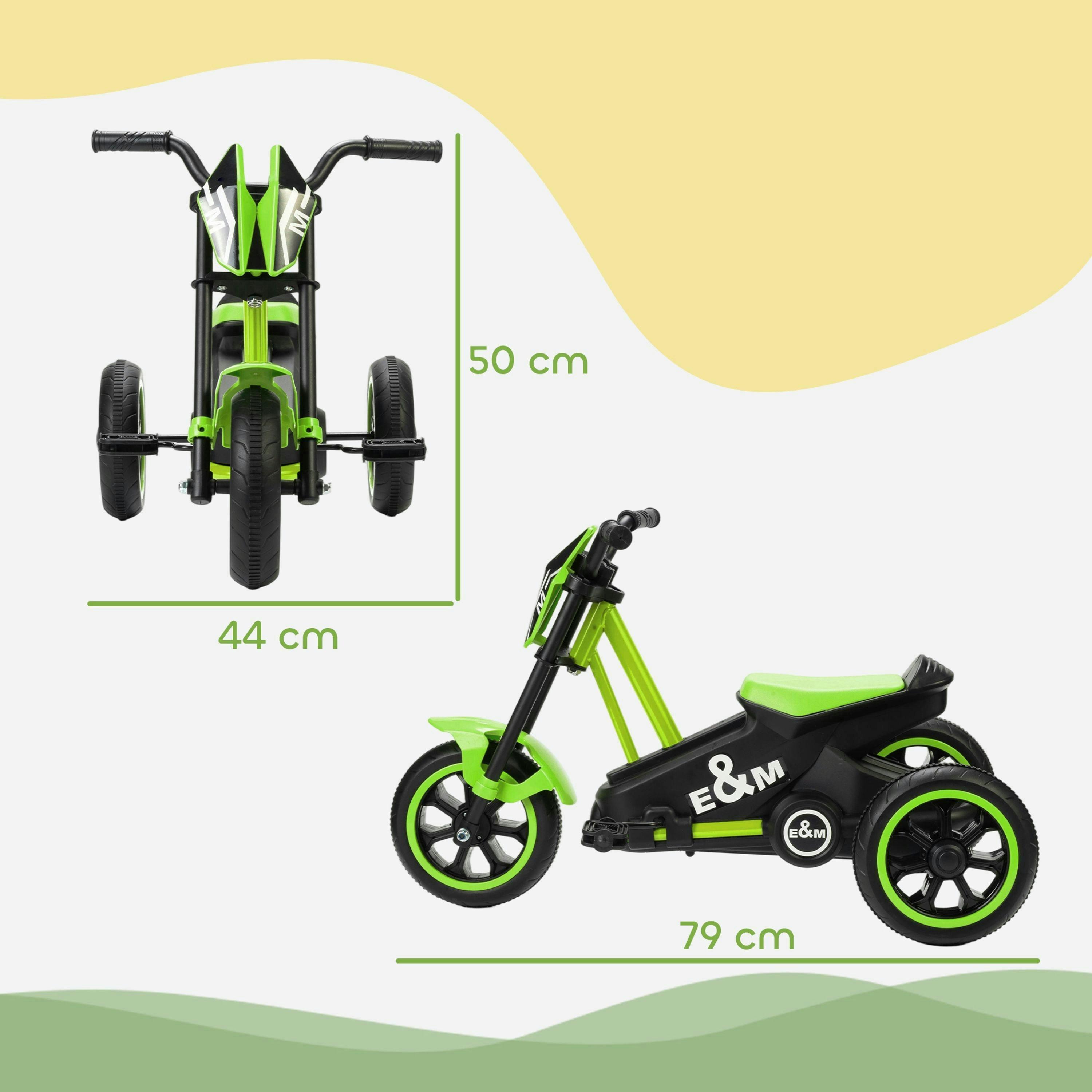 AIYAPLAY Kids Tricycle Baby Trike, 3 Wheel Toddler Balance Bike , view 3 of 5