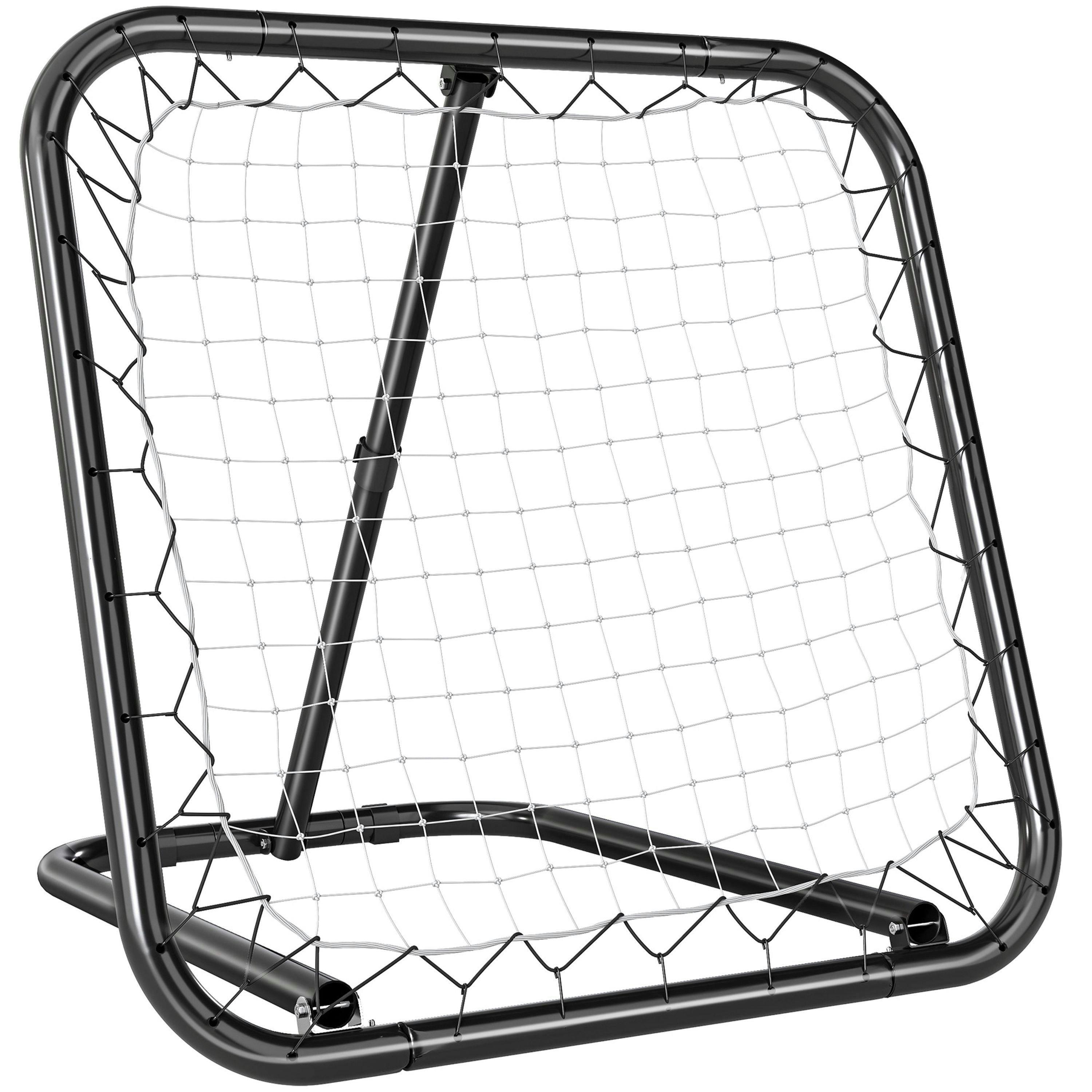 HOMCOM Angle Adjustable Rebounder Net Goal Training Set Football, Baseball , view 2 of 5