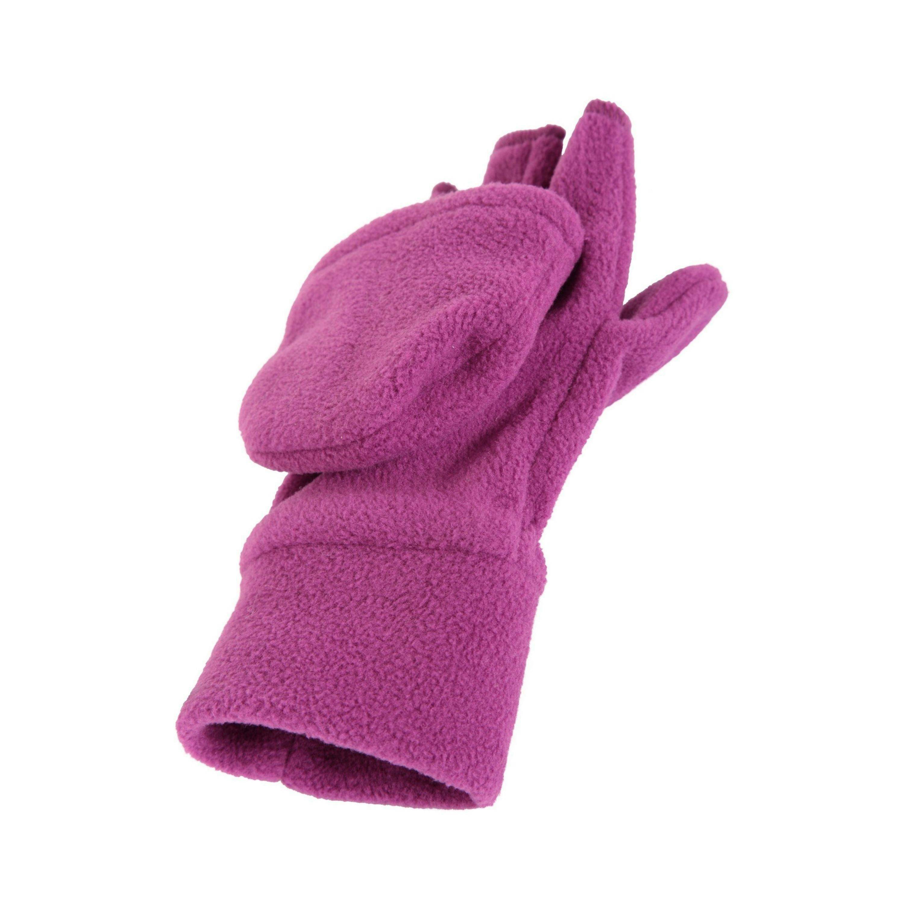 Mountain Warehouse Childrens/Kids Fingerless Fleece Mittens , view 5 of 5