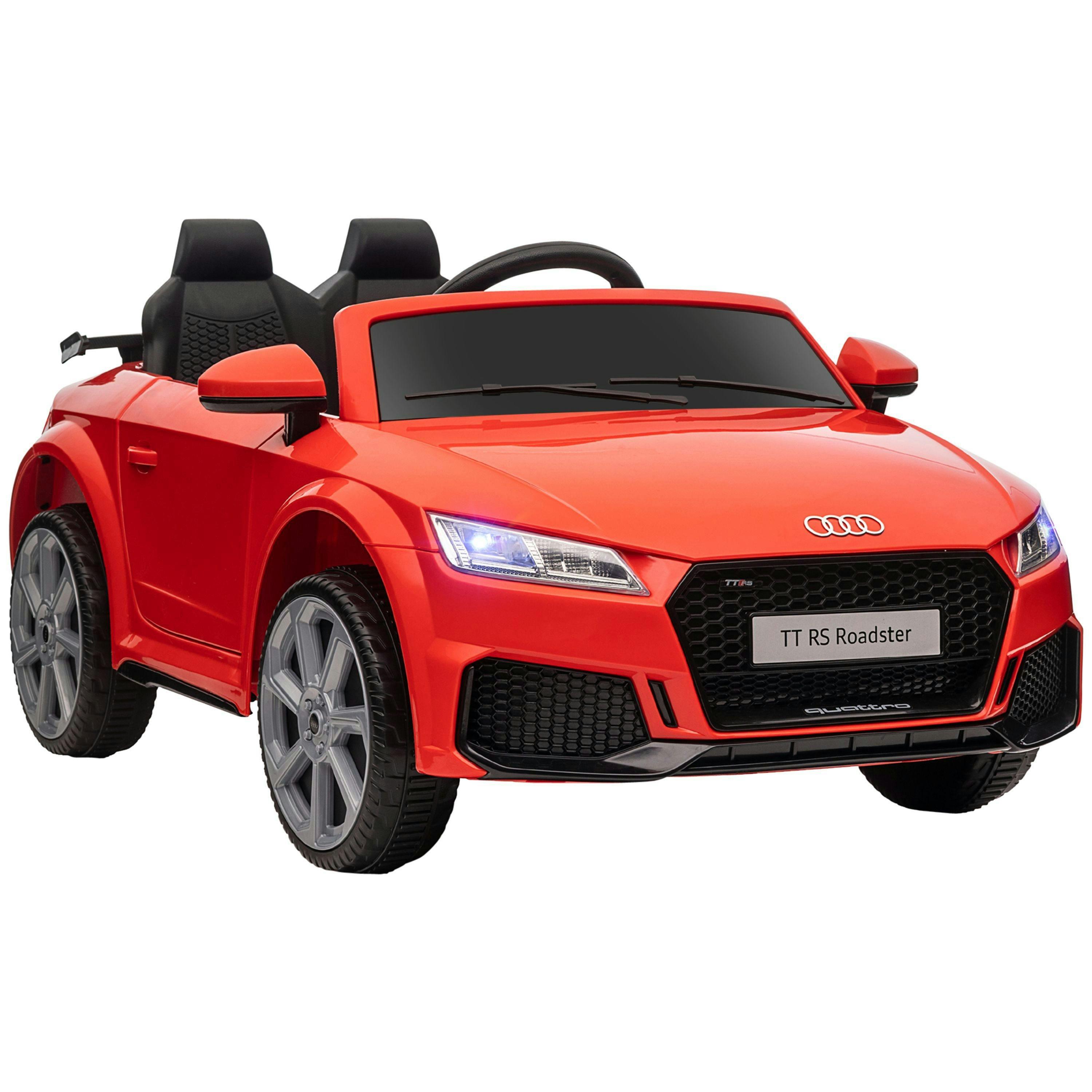 HOMCOM Audi TT RS Licensed 12V Kids' Electric Ride on Car for Kids , view 2 of 6