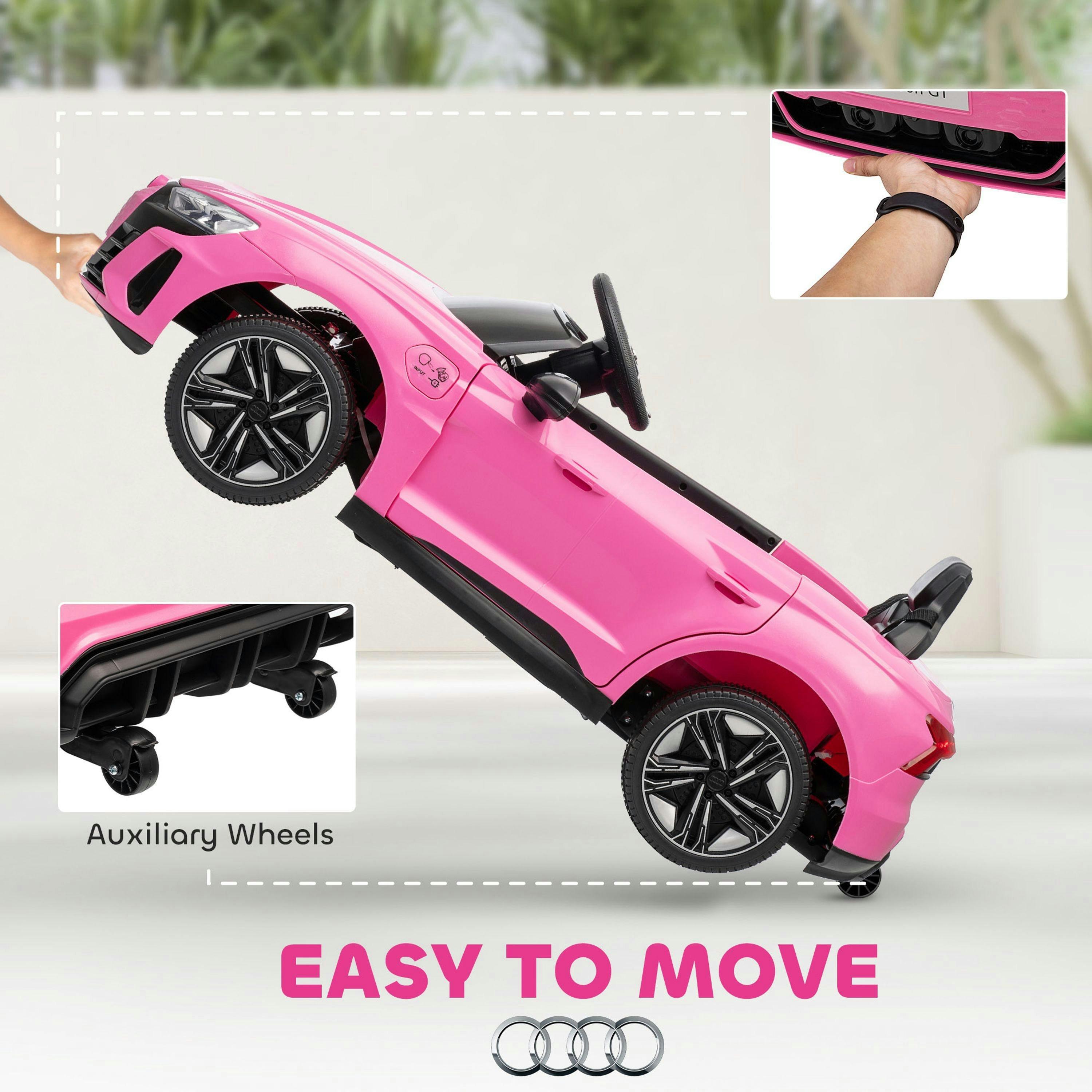 HOMCOM Audi RS e-tron GT Licensed Electric Car for Kids 12V Music , view 6 of 6