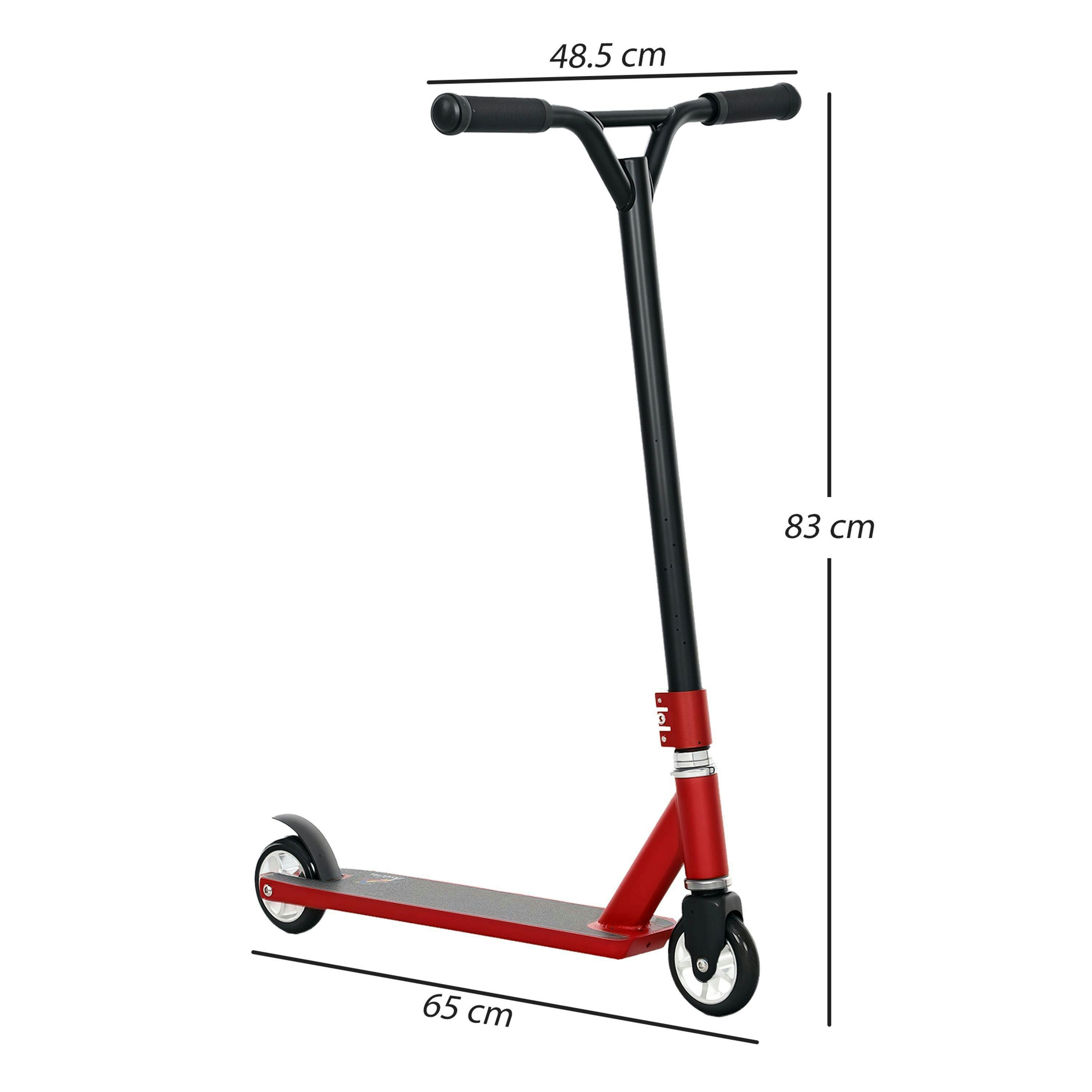 HOMCOM Stunt Scooter Entry Level Tricks Scooter for 14+ Beginners , view 2 of 5