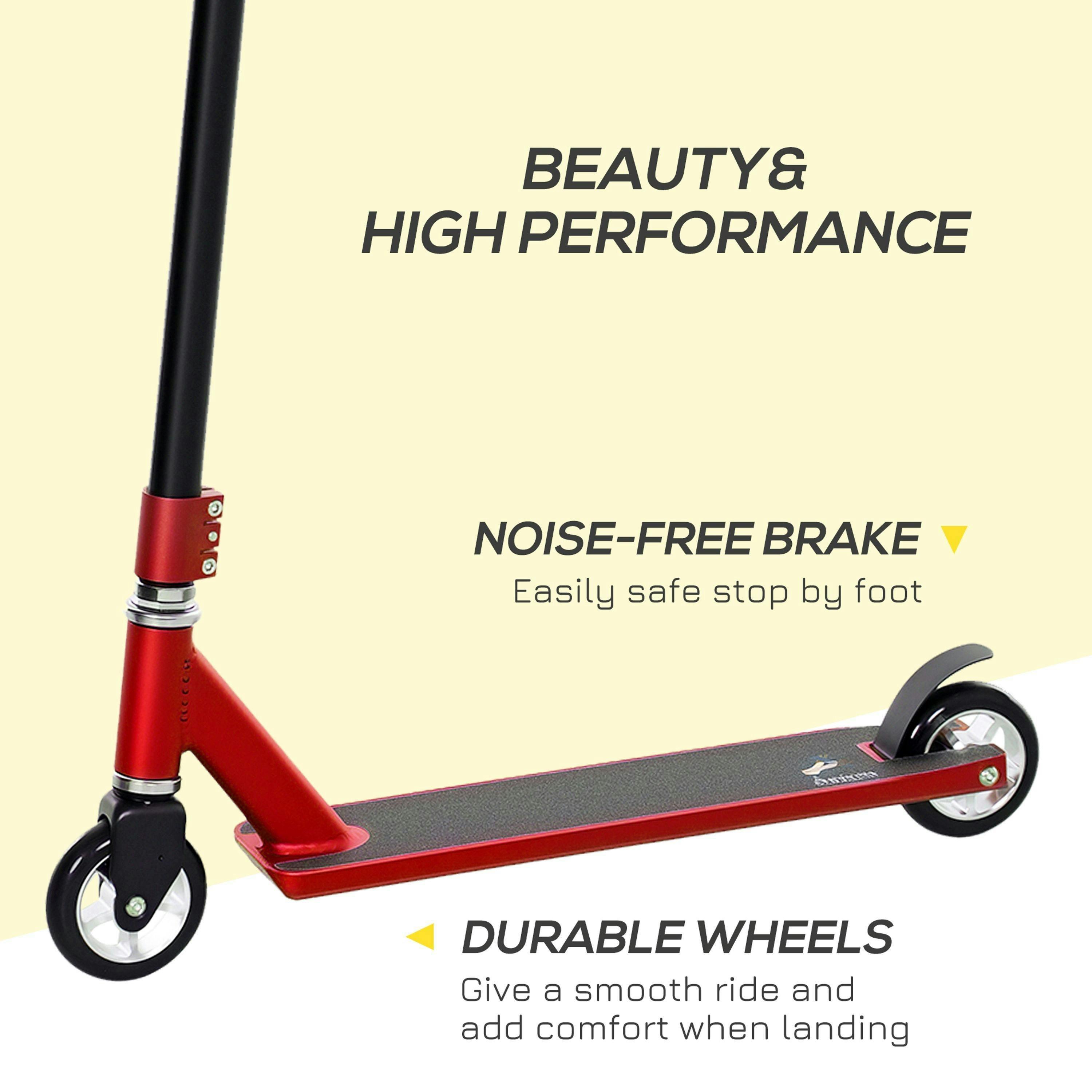 HOMCOM Stunt Scooter Entry Level Tricks Scooter for 14+ Beginners , view 5 of 5