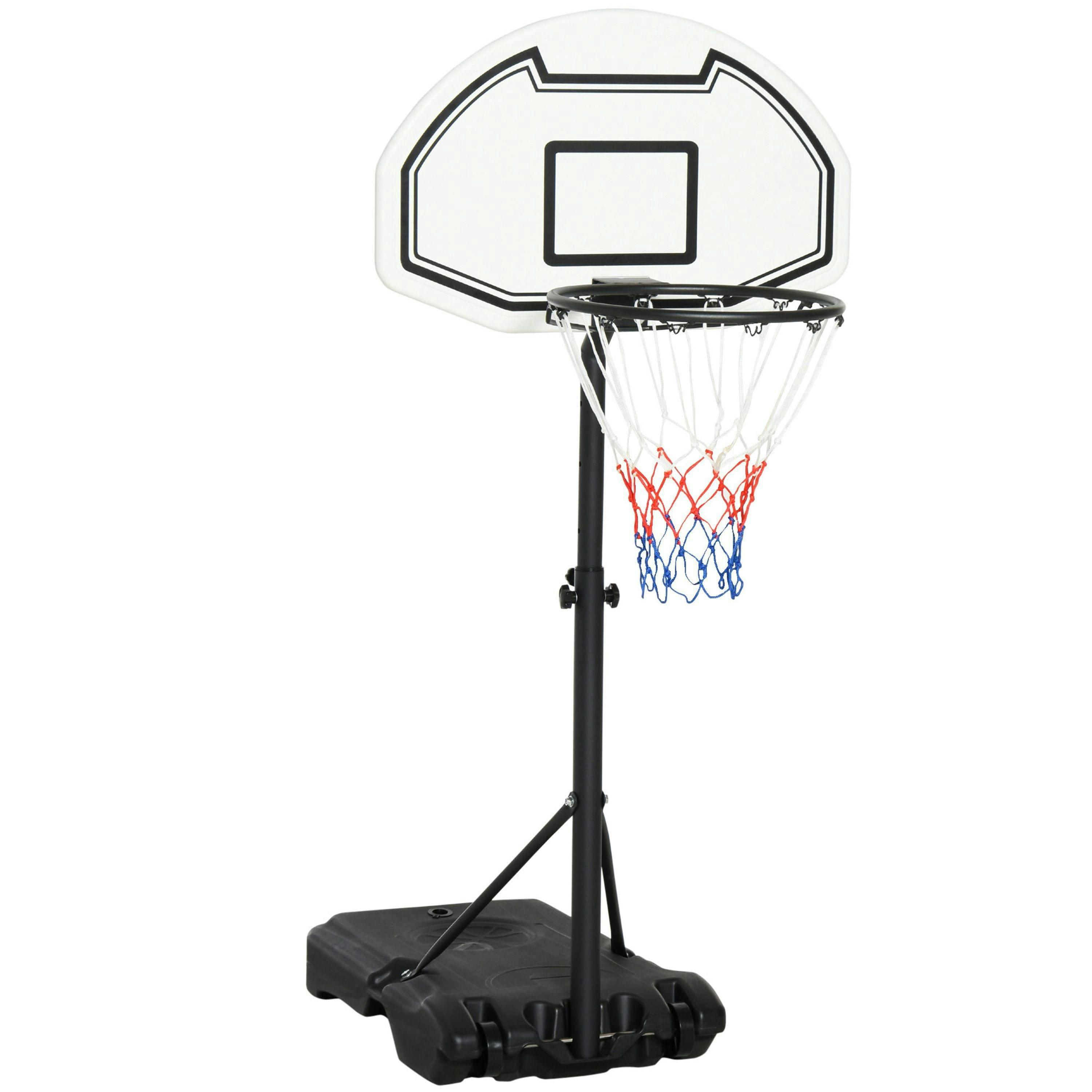 94-123cm HOMCOM Basketball Stand, Adjustable Hoop for Adults , view 2 of 6
