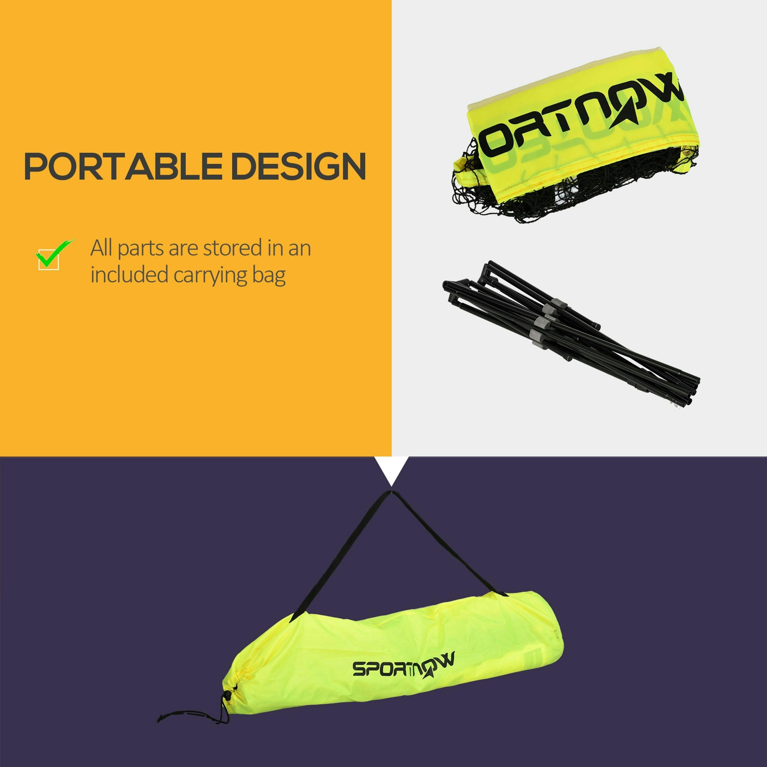 SPORTNOW 3m Badminton Net, Adjustable Sports Net for Tennis, Volleyball , view 5 of 6