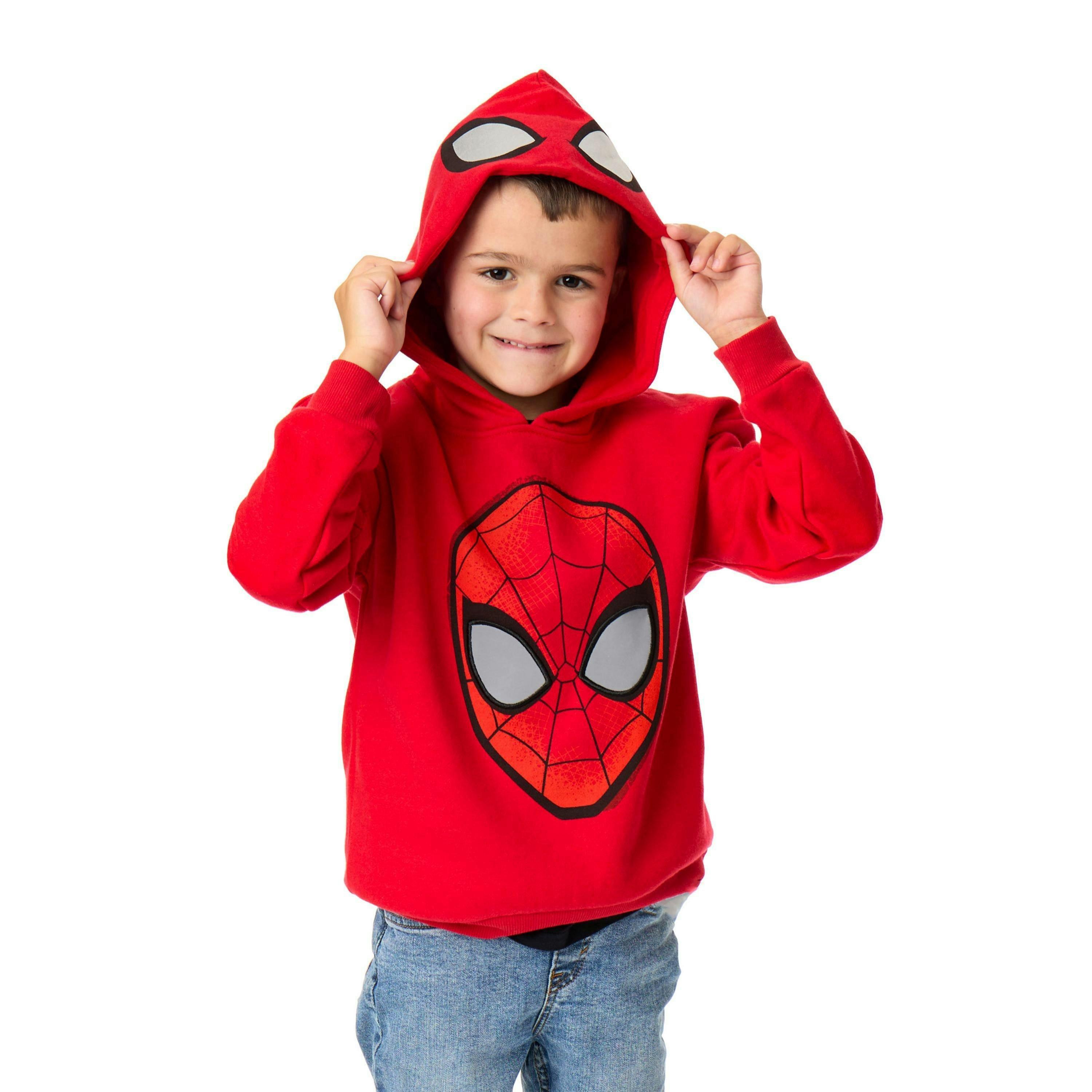 Marvel Boys Red Spiderman Hoodie by Vanilla Underground , view 1 of 1