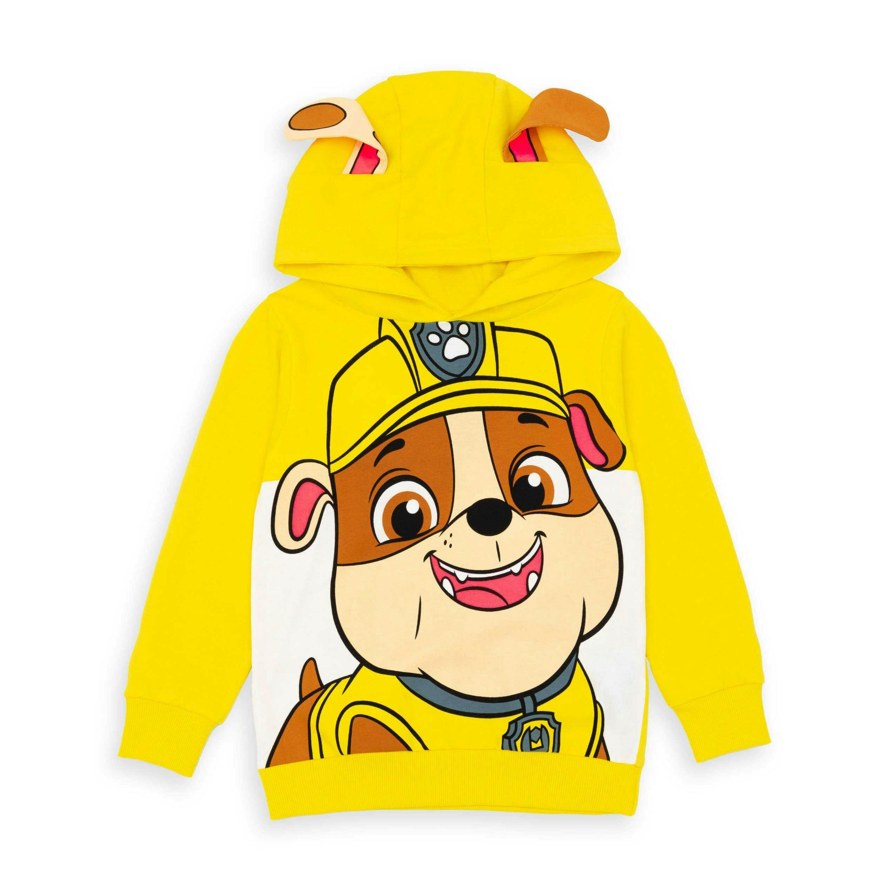 Paw Patrol Boys Yellow 3D Ear Applique Hoodie by Vanilla Underground , view 1 of 1
