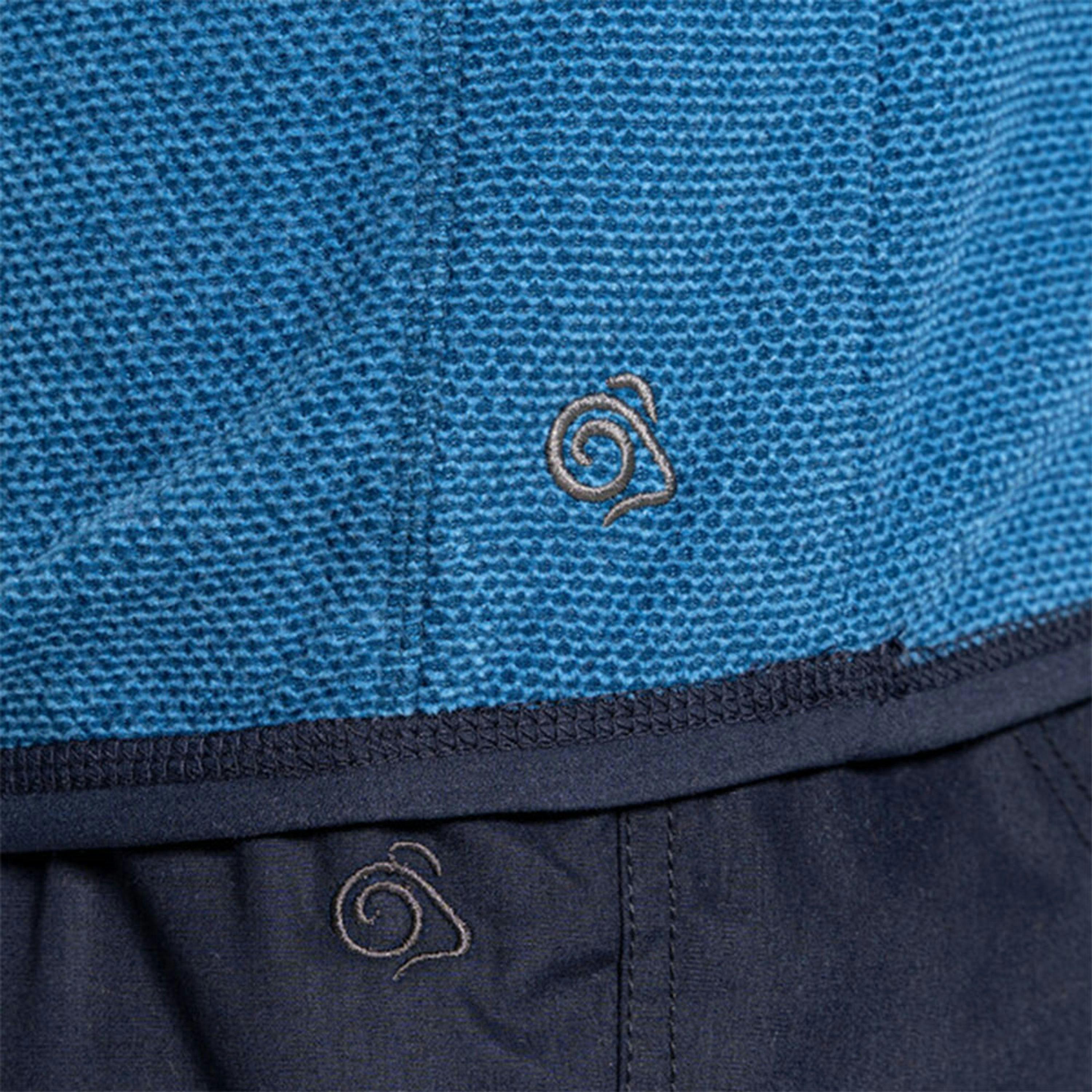Craghoppers Mens Expert Active Marl Half Zip Fleece Top , view 2 of 4