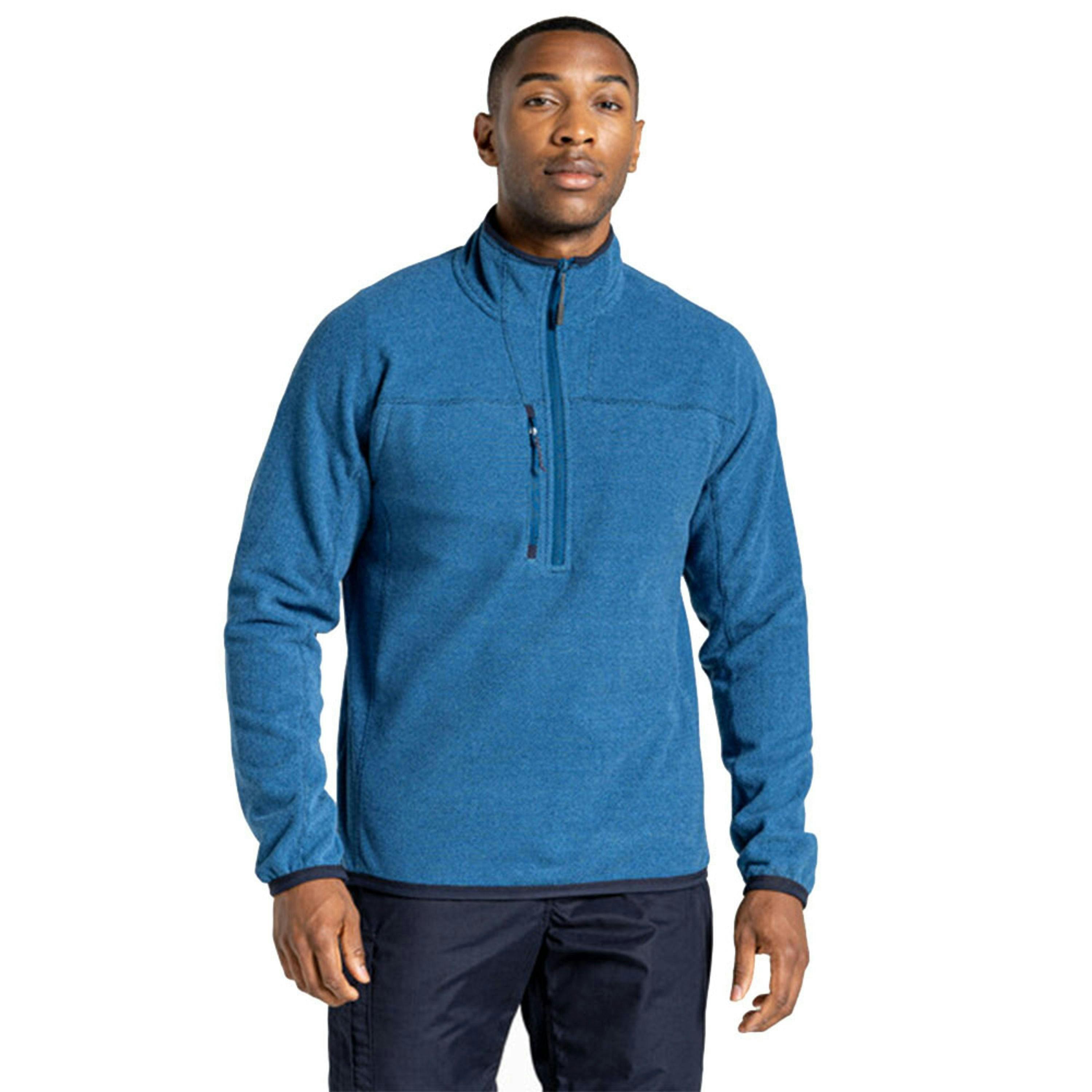 Craghoppers Mens Expert Active Marl Half Zip Fleece Top , view 3 of 4