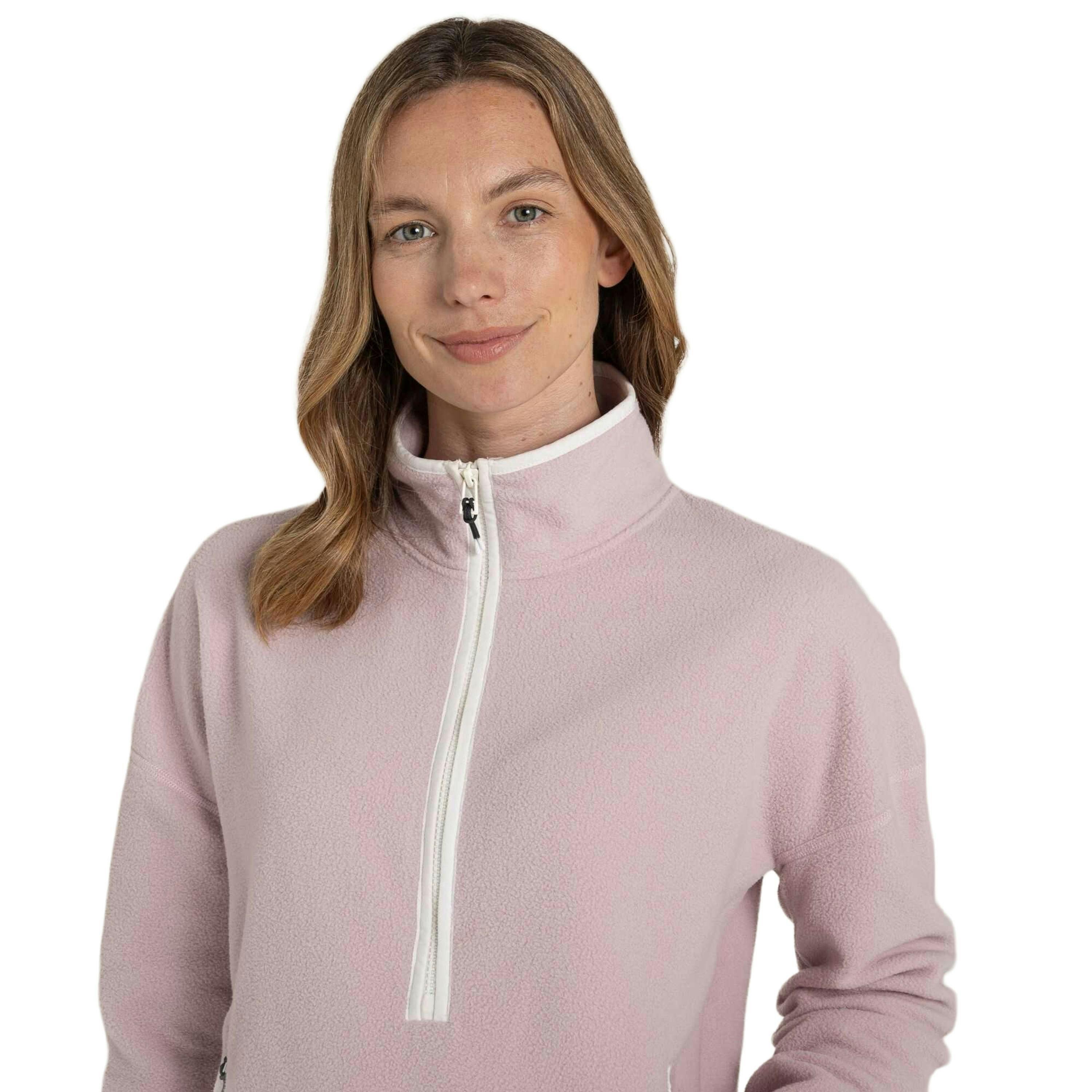 Craghoppers Womens/Ladies CO2 Renu Technology Half Zip Fleece Top , view 4 of 5
