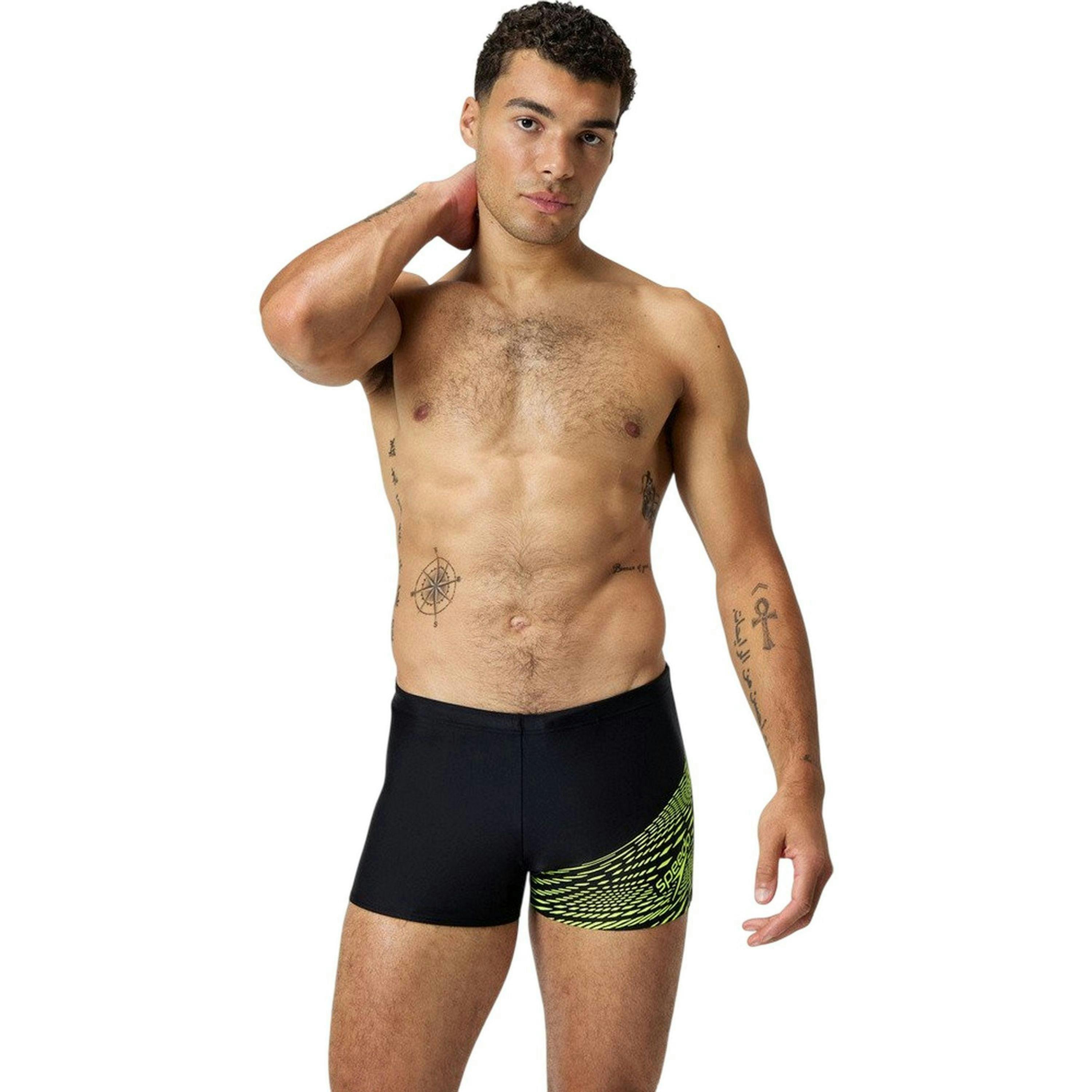 Speedo Mens Medley Logo Swim Briefs , view 5 of 5