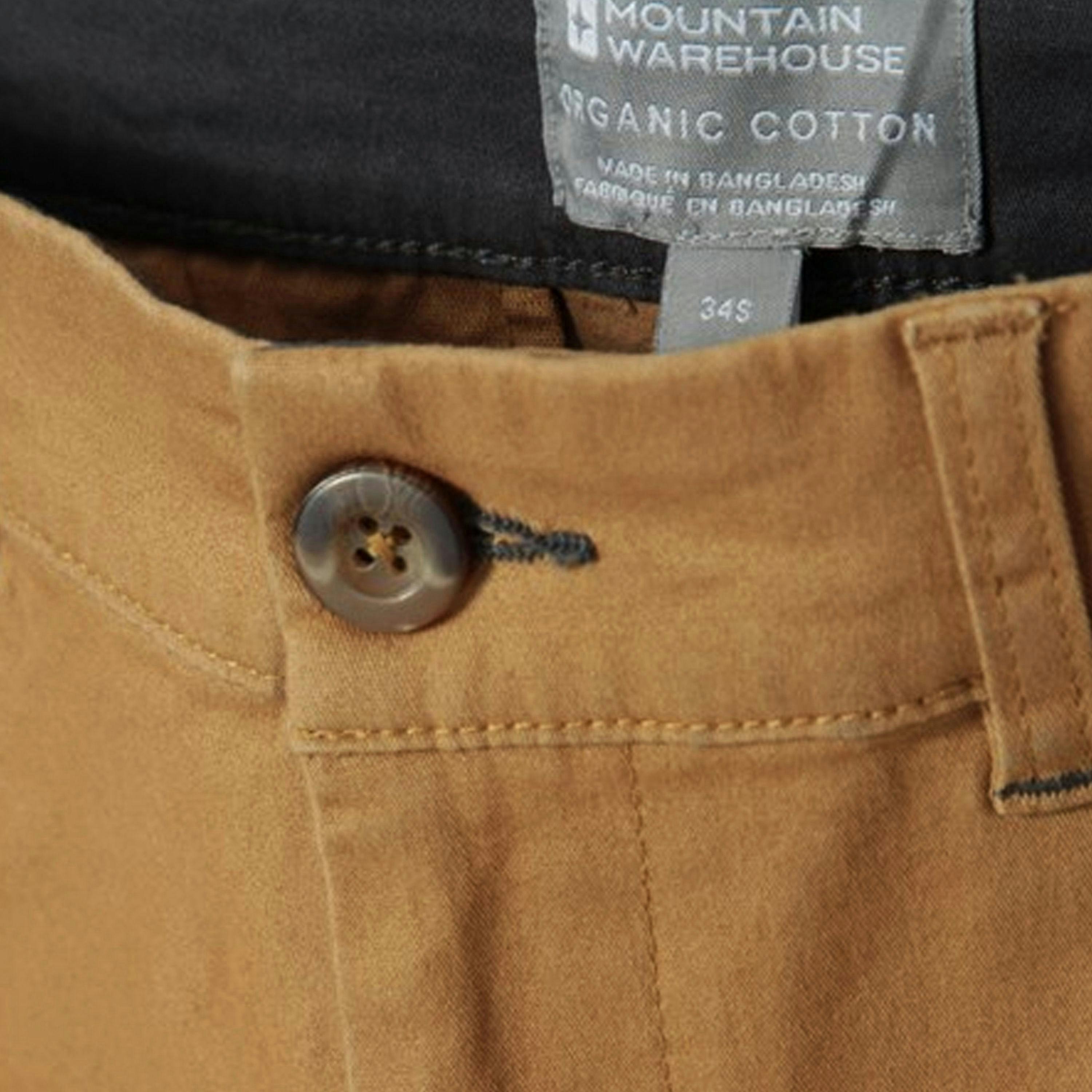 Mountain Warehouse Mens Woods Organic Cotton Chinos , view 6 of 6