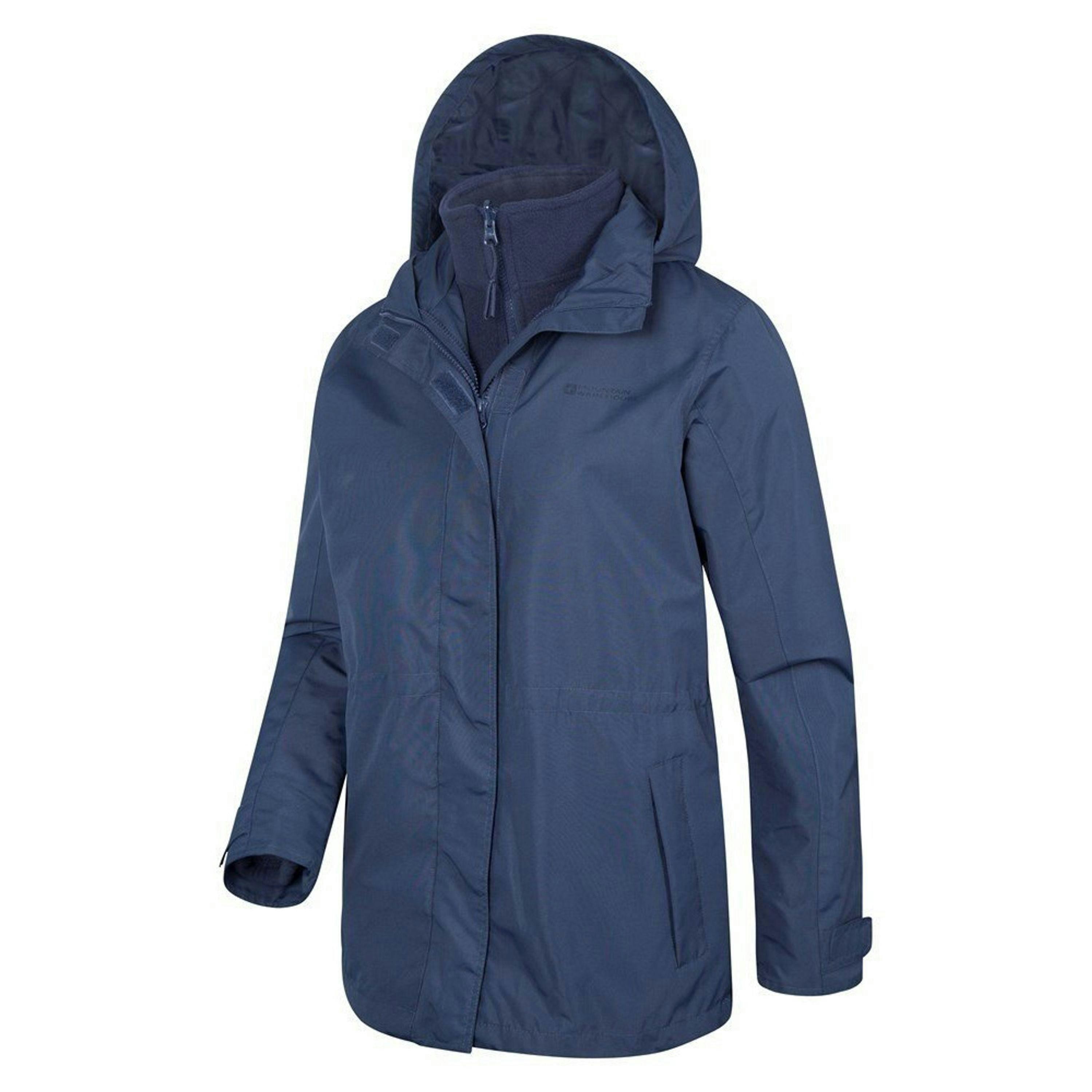 Mountain Warehouse Womens/Ladies Fell 3 in 1 Water Resistant Jacket , view 2 of 5