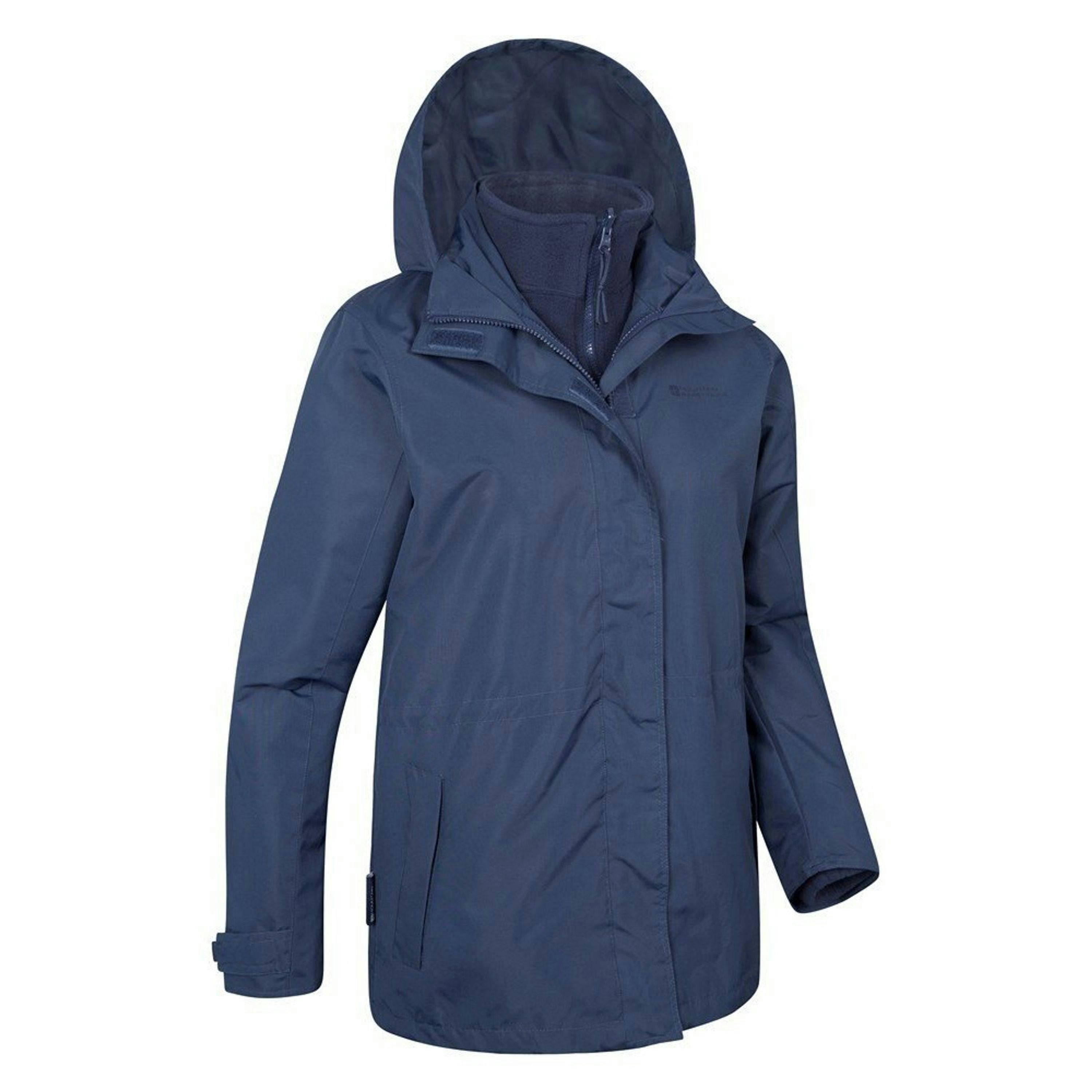Mountain Warehouse Womens/Ladies Fell 3 in 1 Water Resistant Jacket , view 3 of 5
