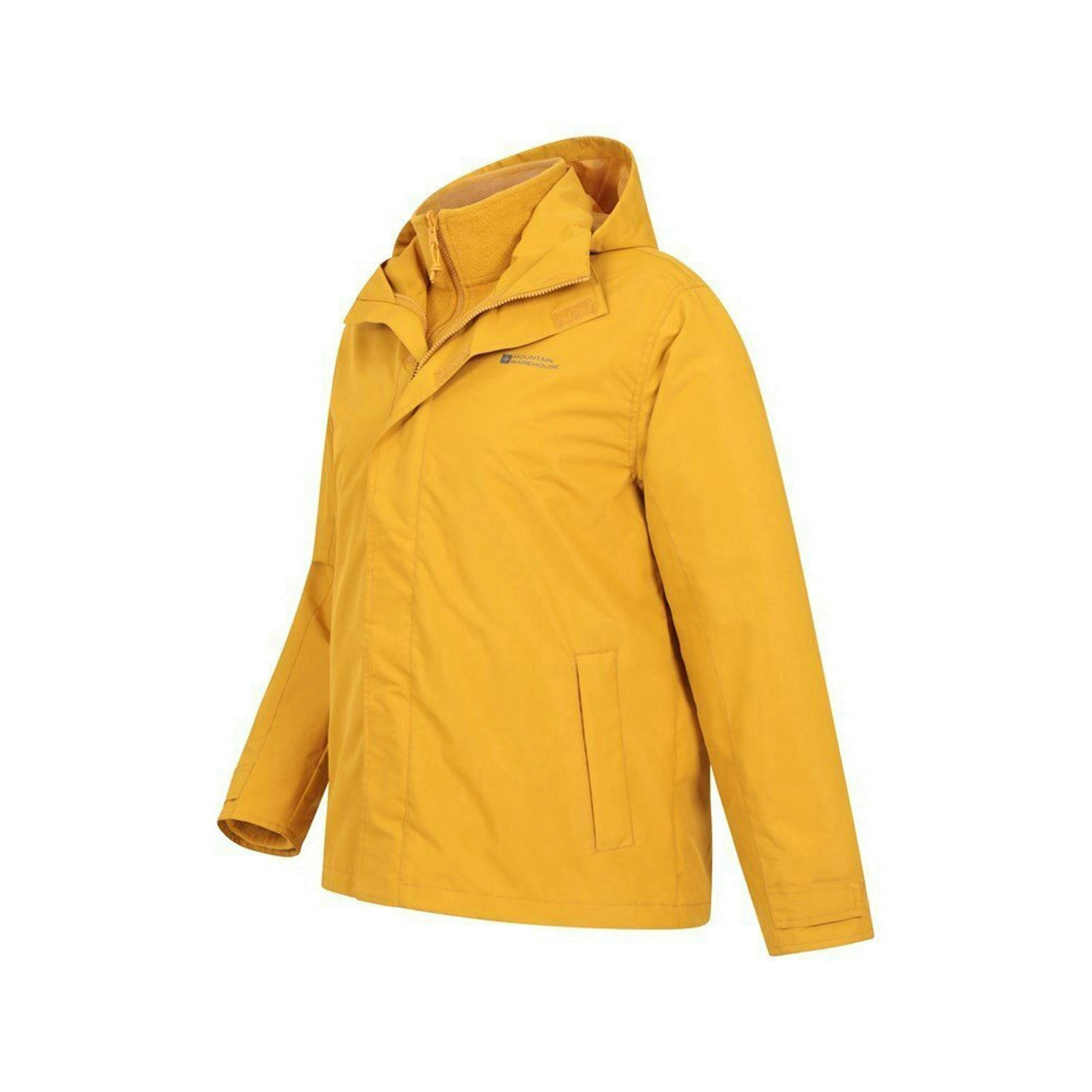 Mountain Warehouse Mens Fell 3 in 1 Water Resistant Jacket , view 3 of 6