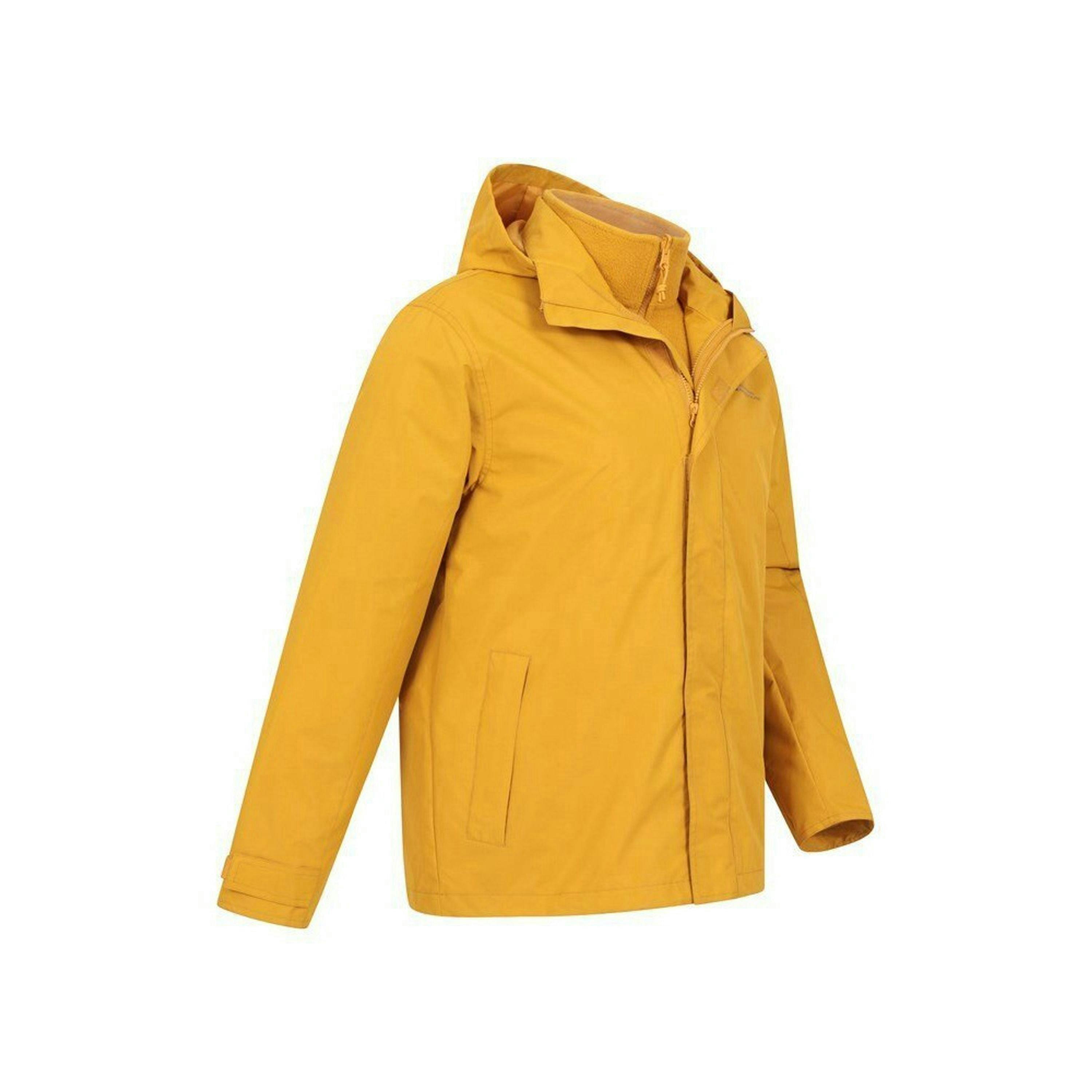 Mountain Warehouse Mens Fell 3 in 1 Water Resistant Jacket , view 4 of 6
