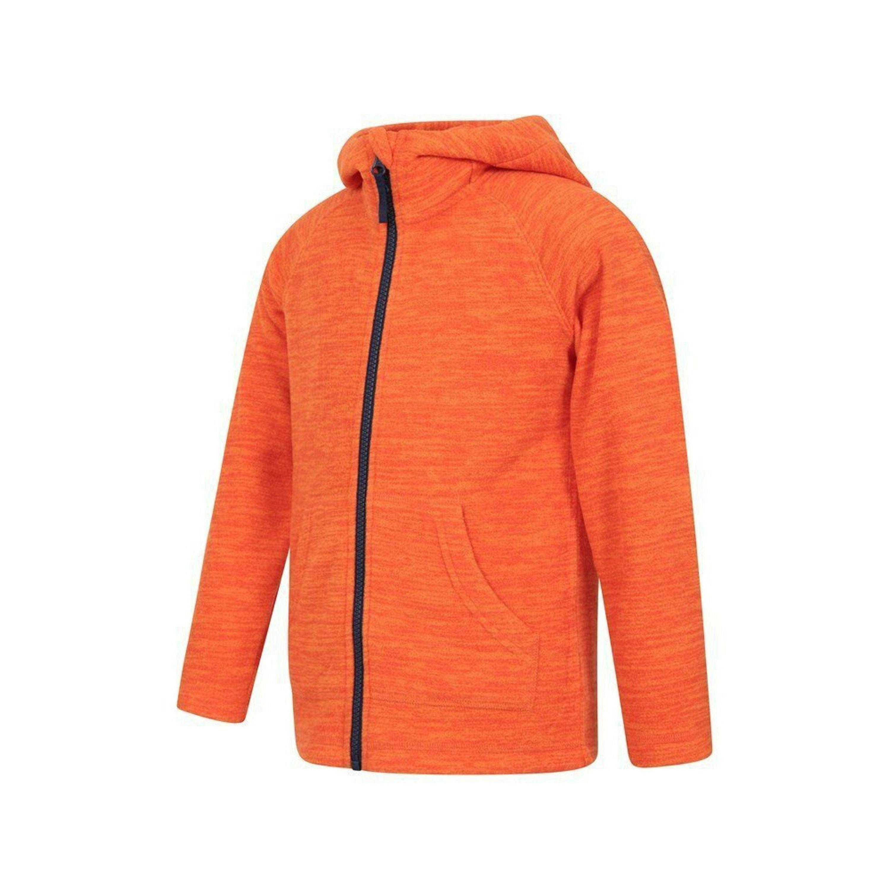Mountain Warehouse Childrens/Kids Snowdonia Microfleece Full Zip Hoodie , view 3 of 5